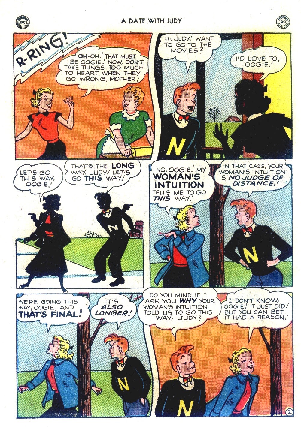 Read online A Date with Judy comic -  Issue #15 - 14