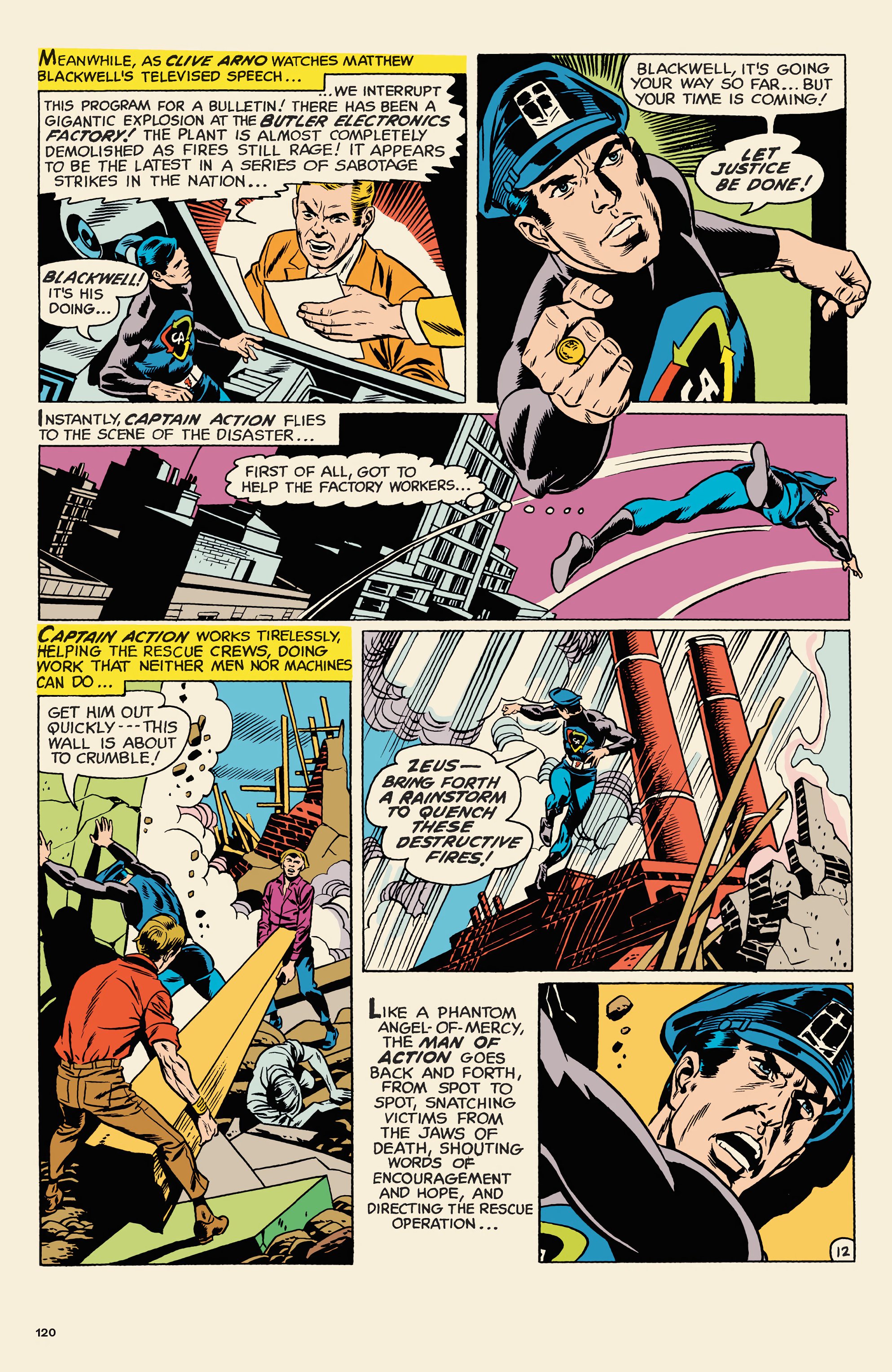 Read online Captain Action: Classic Collection comic -  Issue # TPB - 122