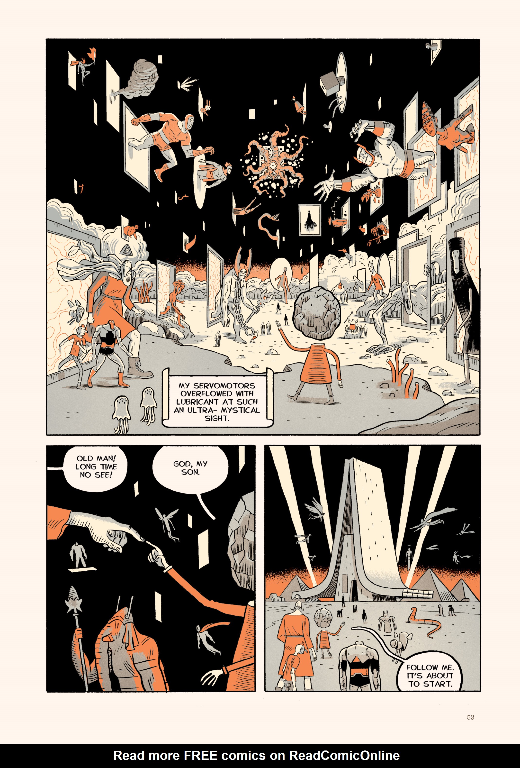 Read online Now: The New Comics Anthology comic -  Issue #4 - 54