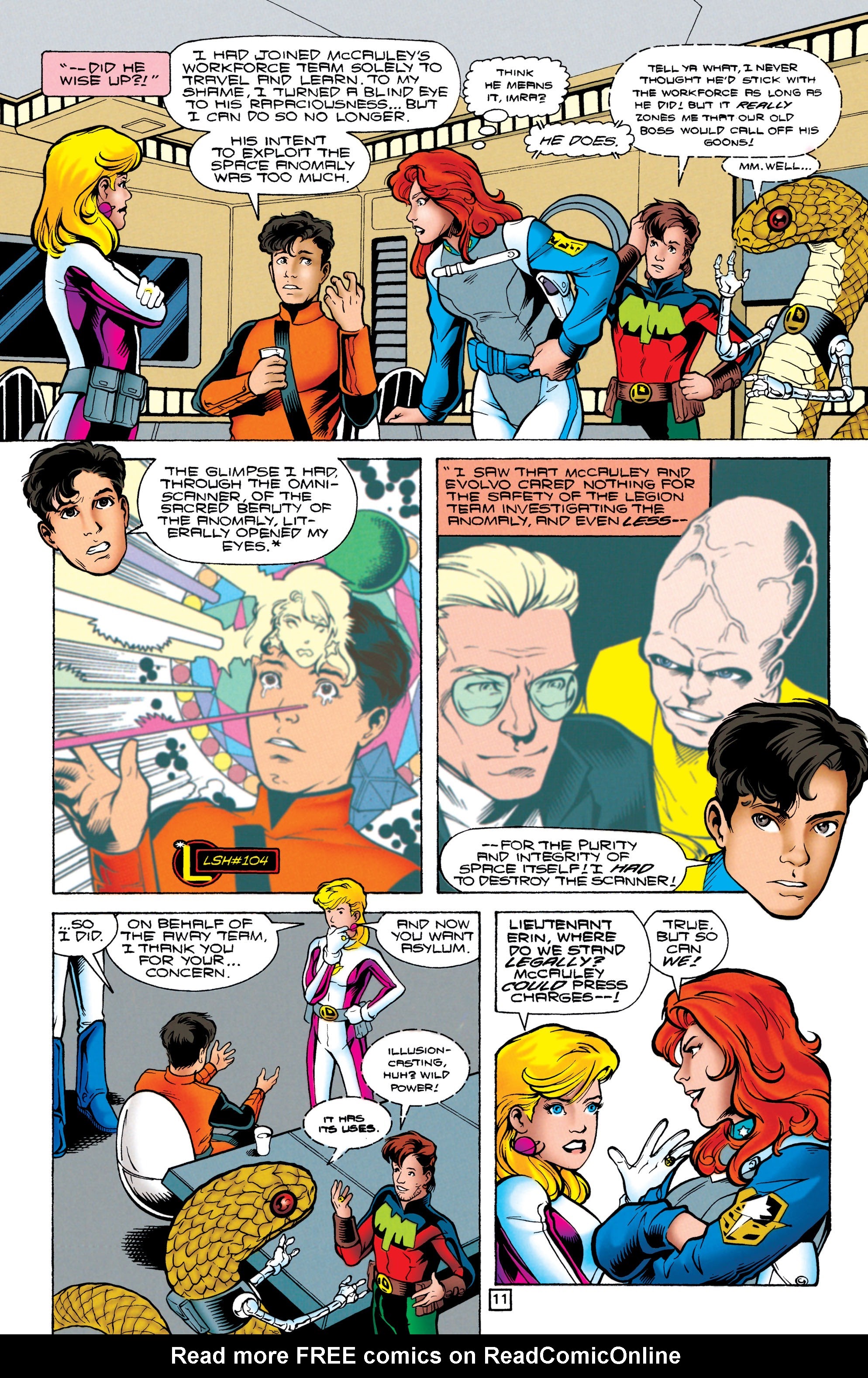 Read online Legionnaires comic -  Issue #60 - 11