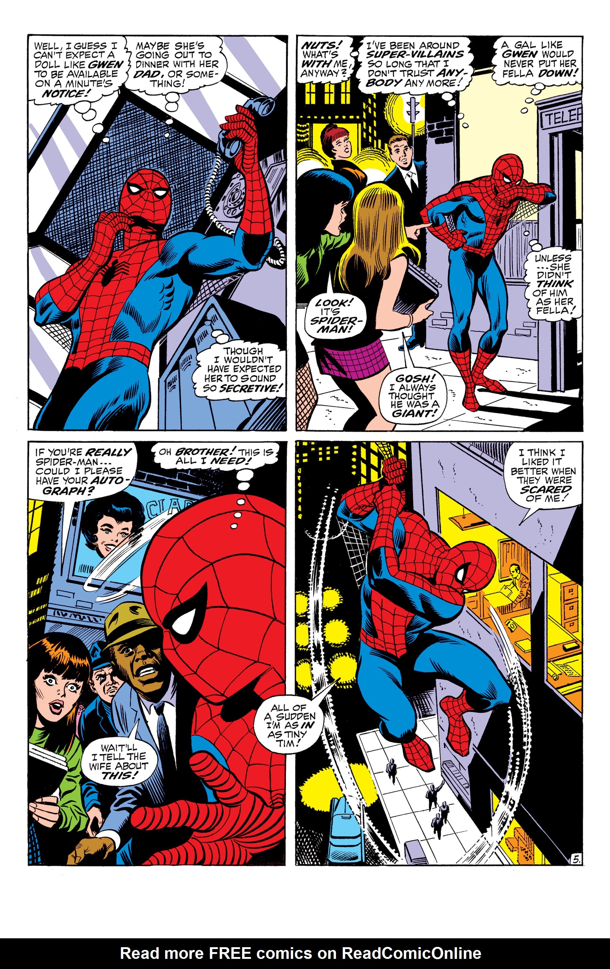 Read online Amazing Spider-Man Epic Collection comic -  Issue # The Secret of the Petrified Tablet (Part 3) - 69