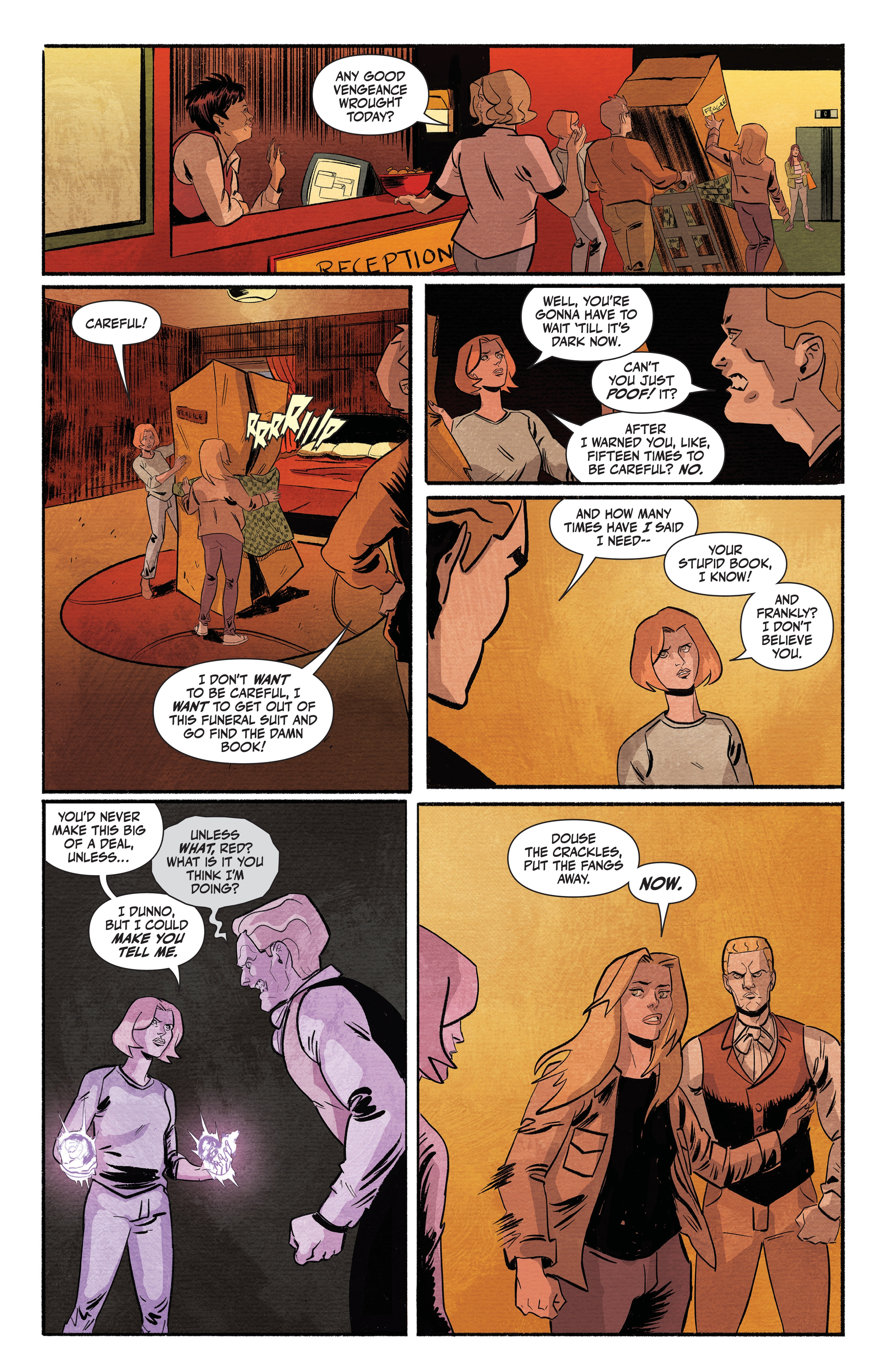 Read online Buffy the Last Vampire Slayer: The Lost Summers comic -  Issue # TPB - 31
