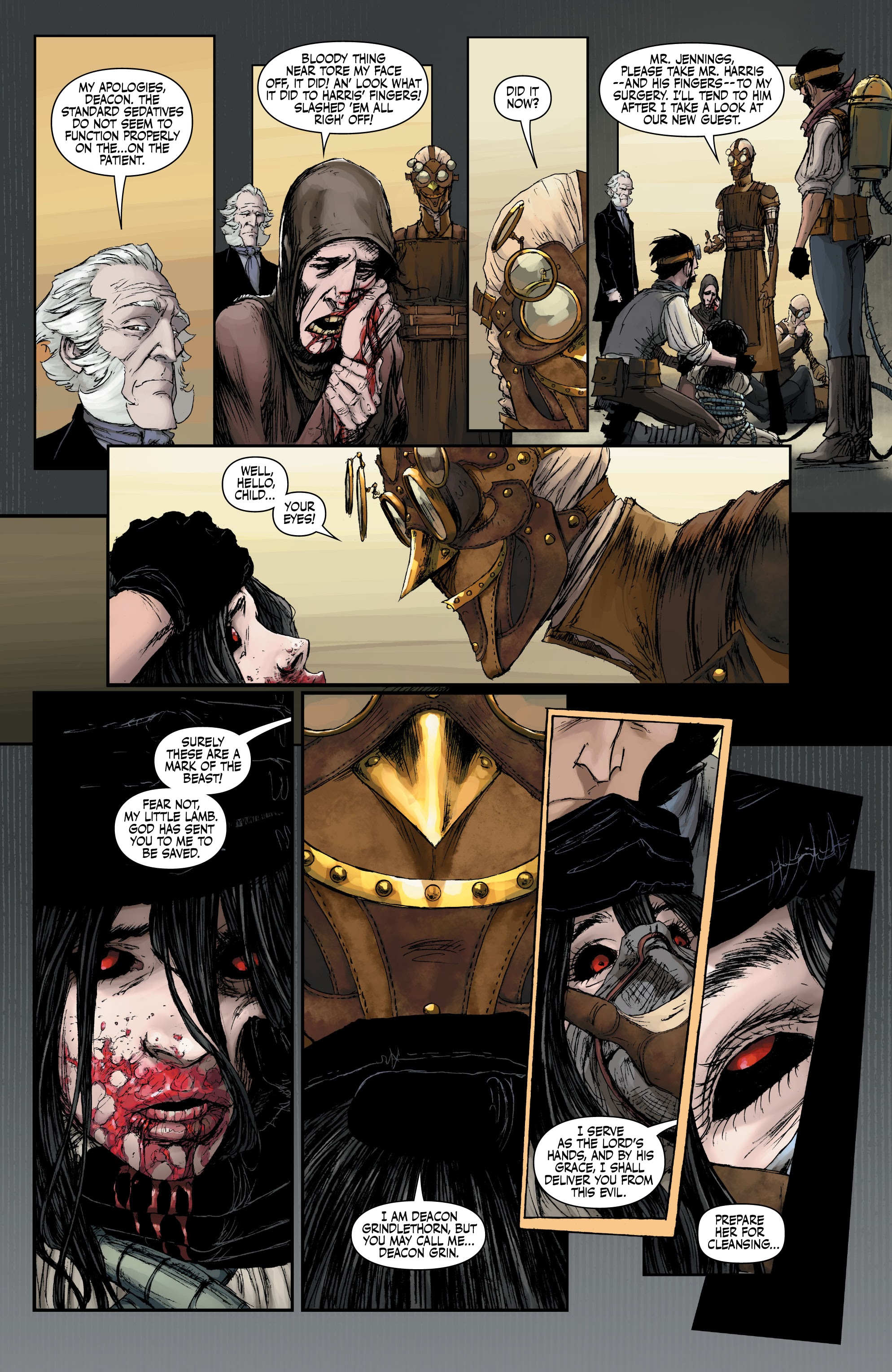 Read online Lady Mechanika: The Monster of The Ministry of Hell comic -  Issue #1 - 20