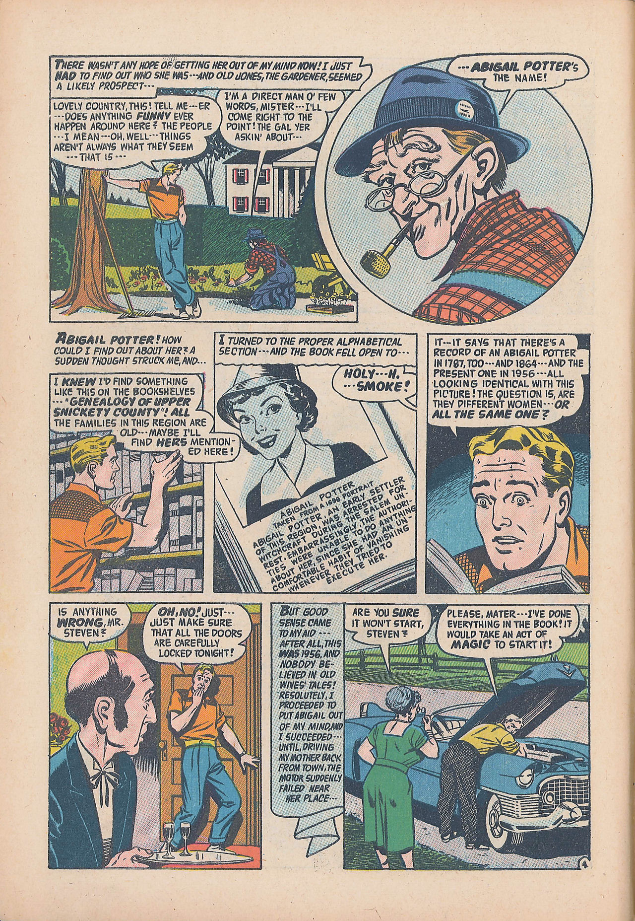 Read online Adventures Into The Unknown comic -  Issue #79 - 6