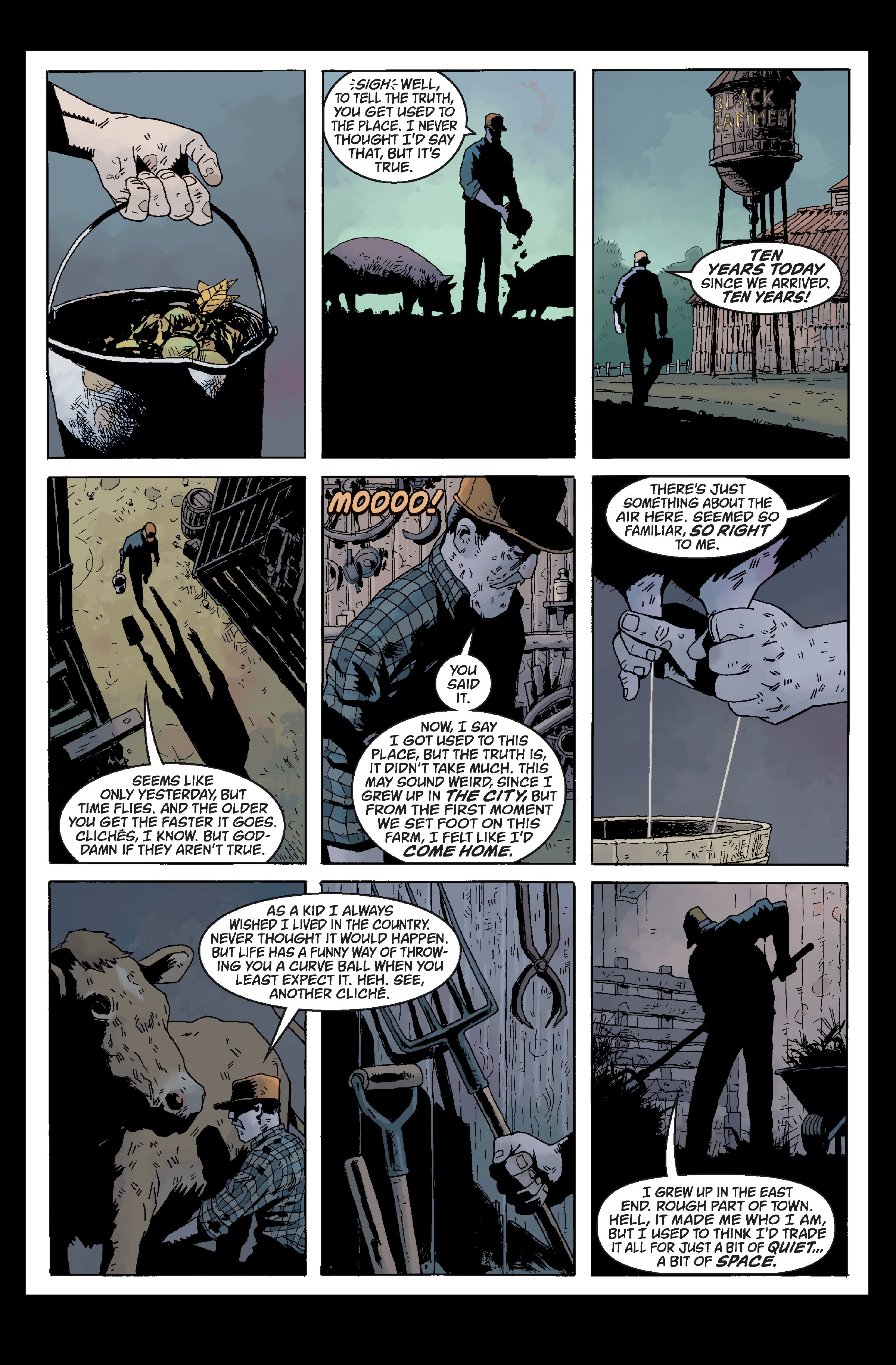 Read online Black Hammer Library Edition comic -  Issue # TPB 1 (Part 1) - 10
