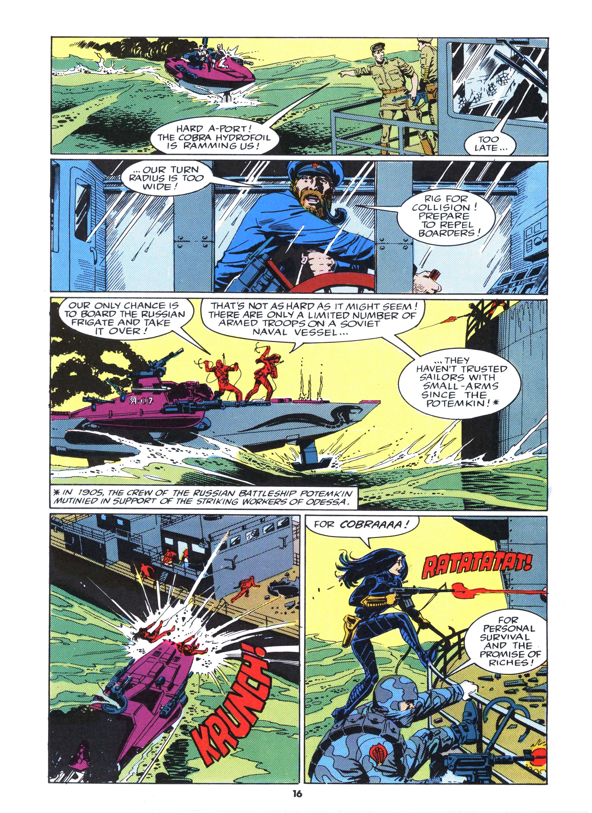 Read online Action Force comic -  Issue #6 - 15