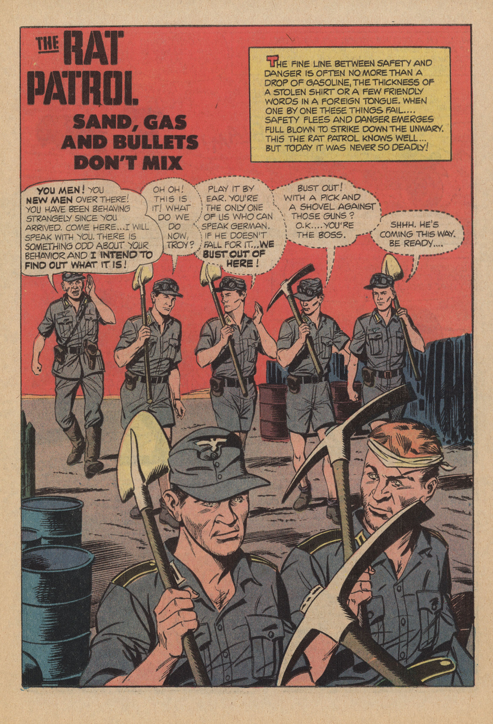 Read online The Rat Patrol comic -  Issue #4 - 19