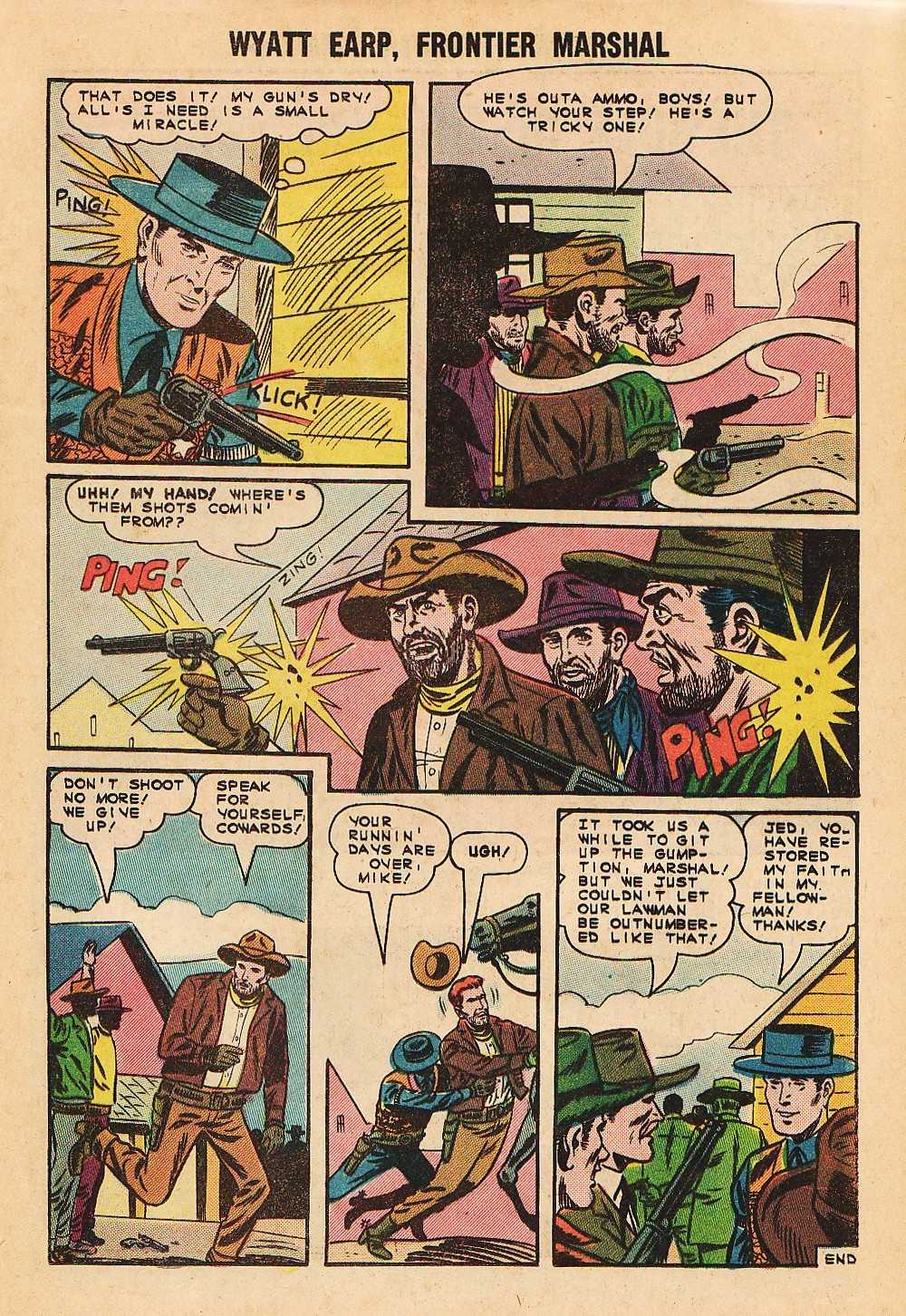 Read online Wyatt Earp Frontier Marshal comic -  Issue #58 - 13