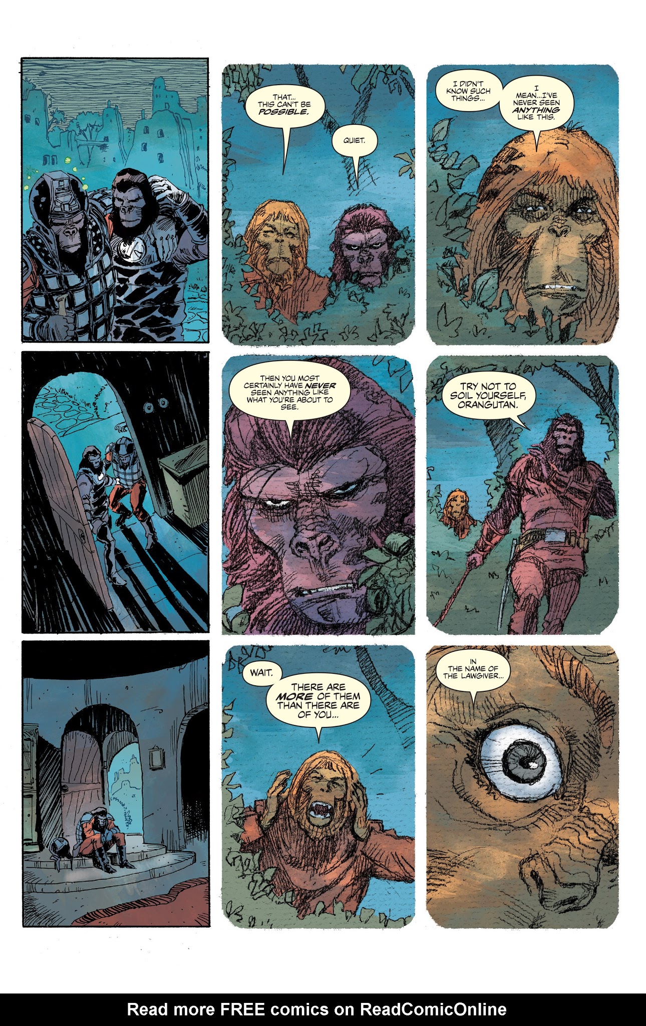 Read online Planet of the Apes: Ursus comic -  Issue #3 - 8