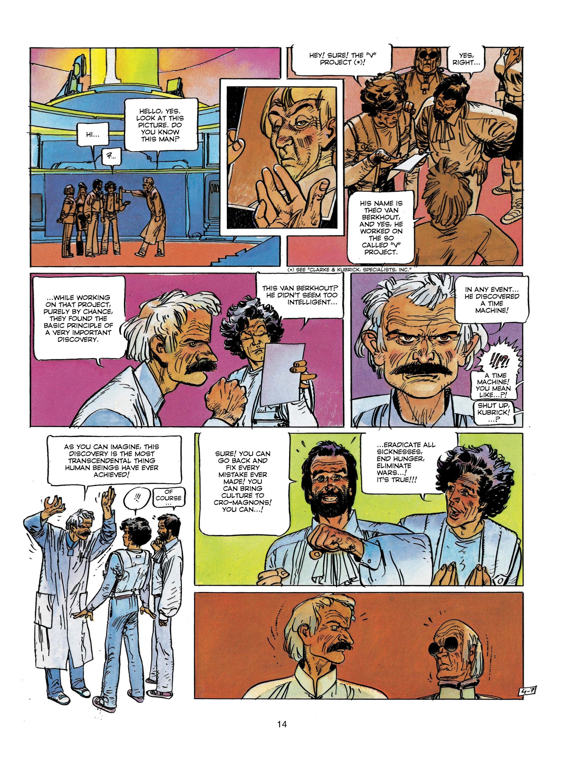 Read online Clarke and Kubrick comic -  Issue #3 - 15