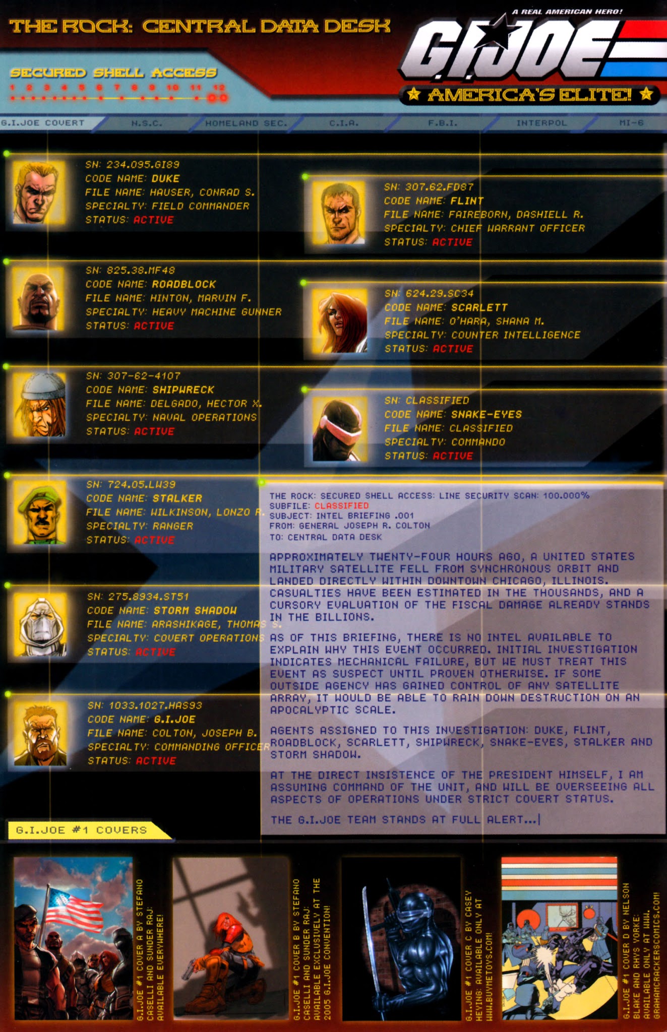 Read online G.I. Joe (2005) comic -  Issue #1 - 5