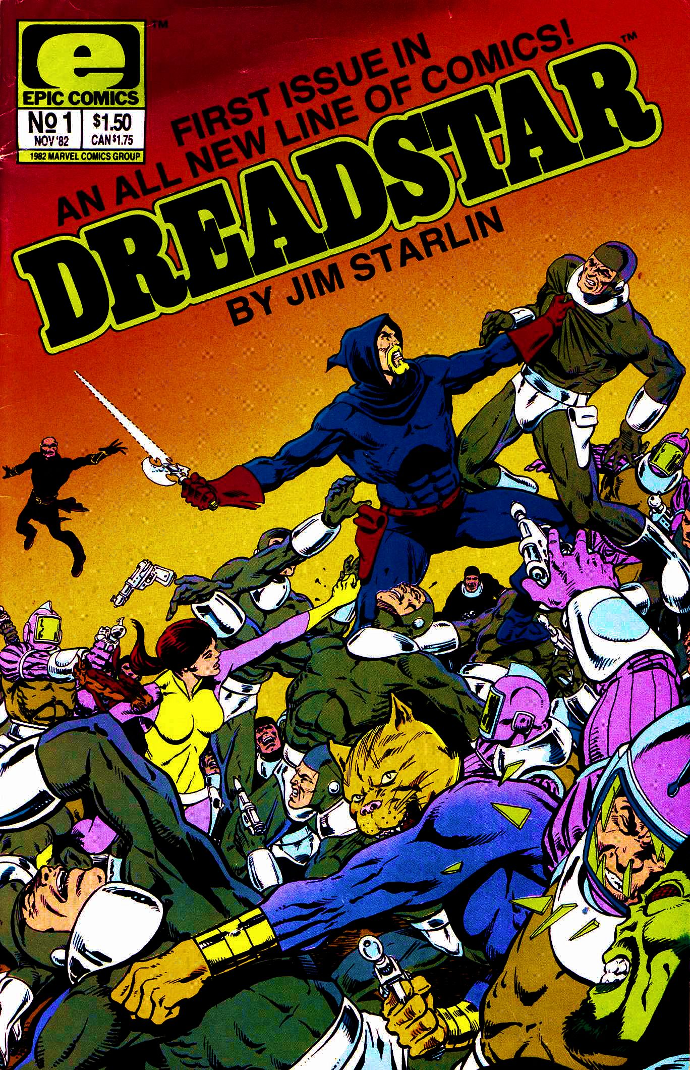 Read online Dreadstar comic -  Issue #1 - 1