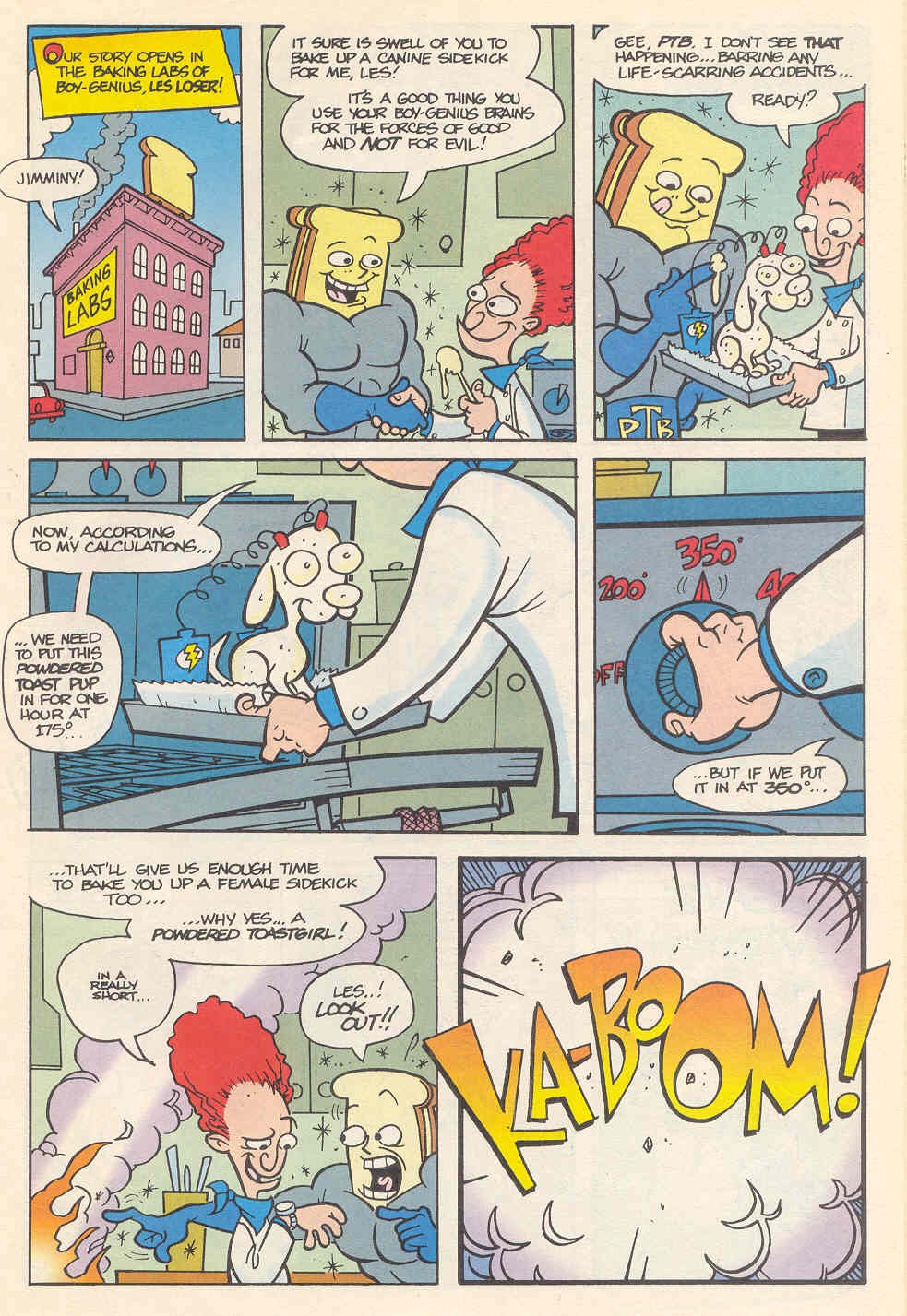 Read online Ren & Stimpy Show Special Powdered Toastman comic -  Issue # Full - 21
