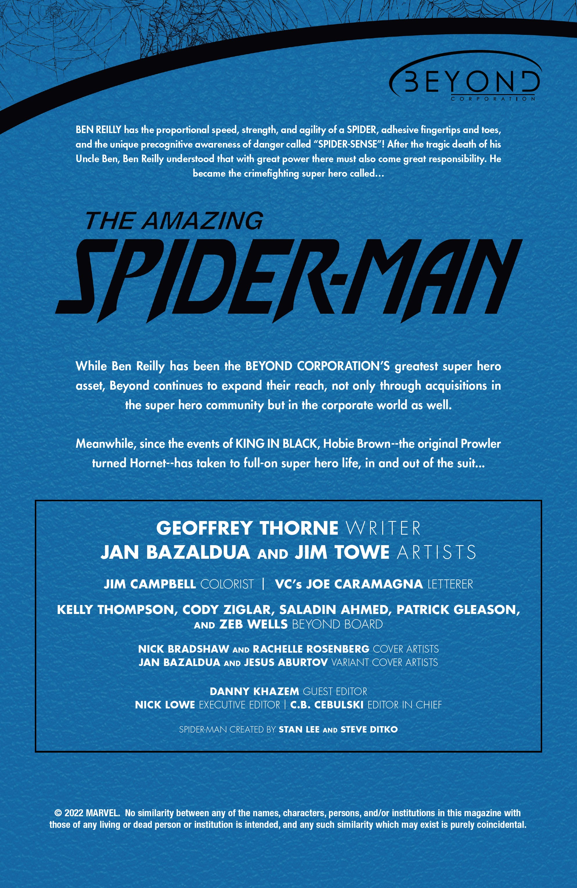 Read online The Amazing Spider-Man (2018) comic -  Issue #88.BEY - 2