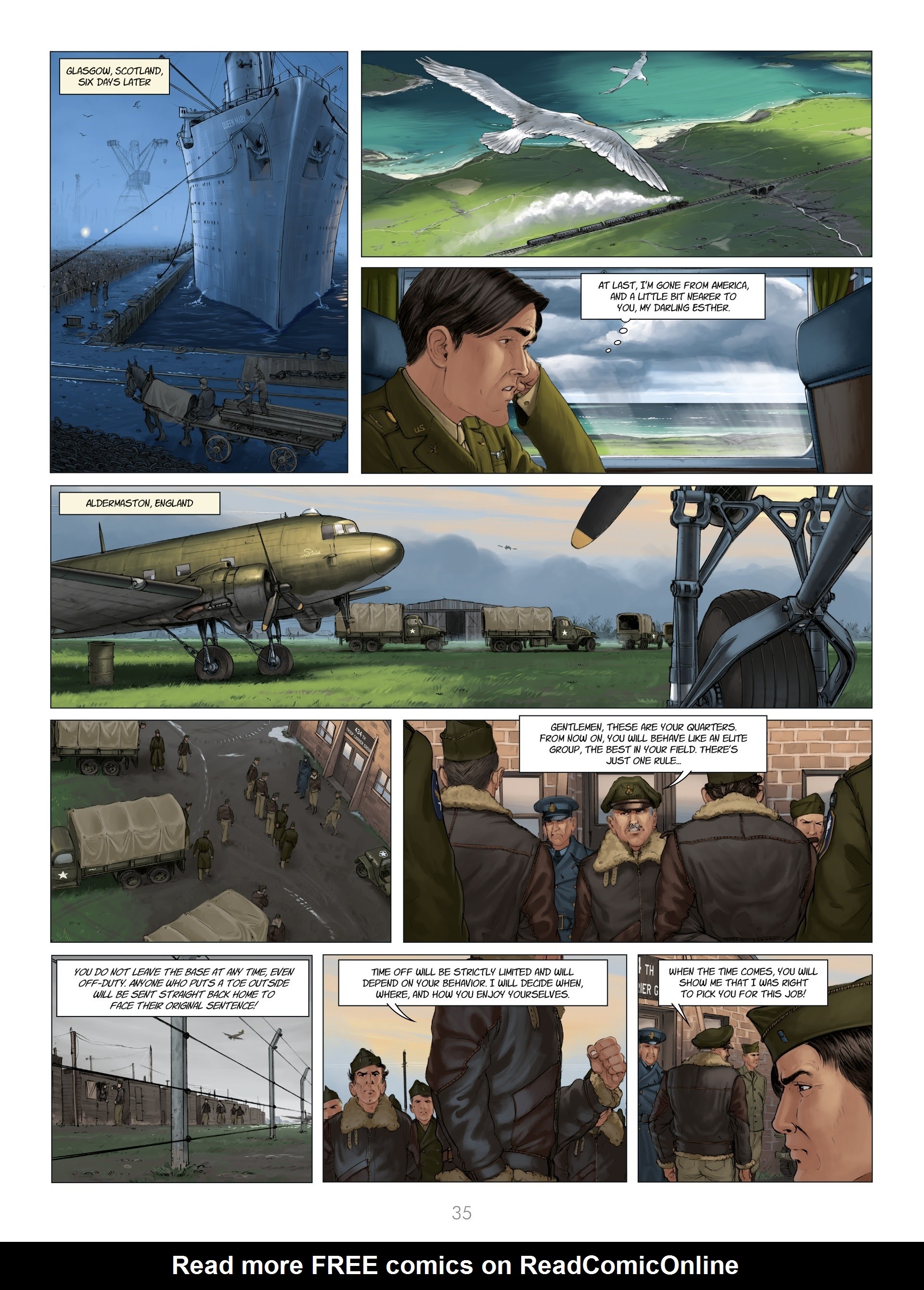 Read online Wings of War Eagle comic -  Issue #4 - 37