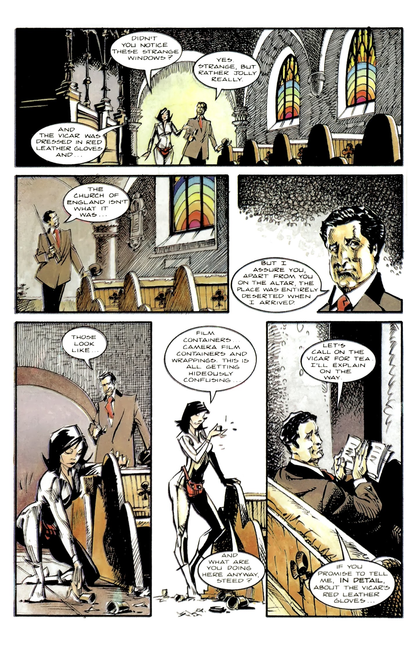 Read online Steed and Mrs. Peel (2012) comic -  Issue #6 - 5
