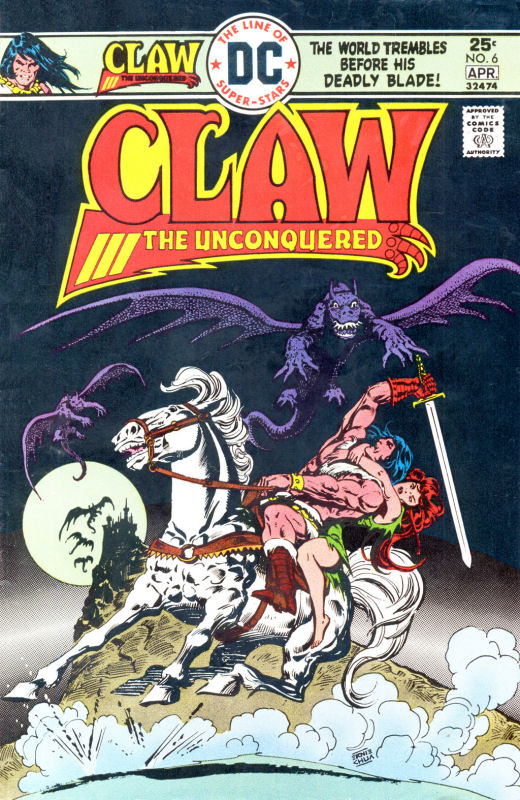 Read online Claw  The Unconquered comic -  Issue #6 - 1