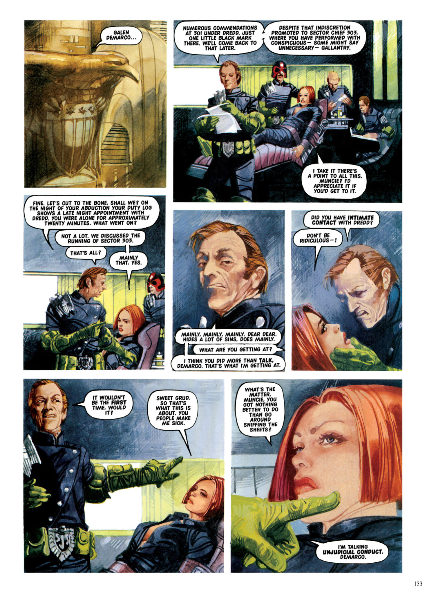 Read online Judge Dredd: The Complete Case Files comic -  Issue # TPB 29 - 135