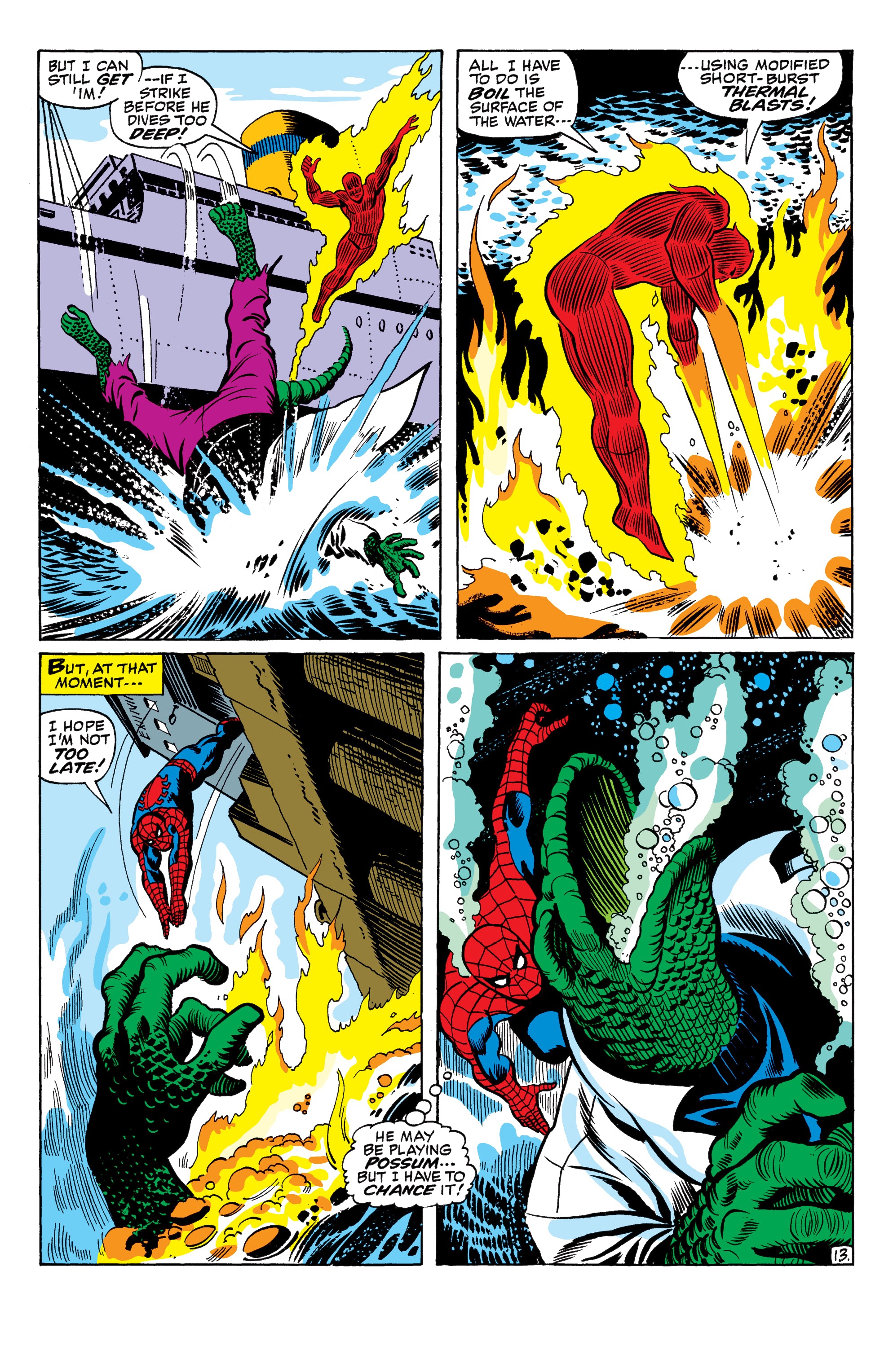 Read online Amazing Spider-Man Epic Collection comic -  Issue # The Secret of the Petrified Tablet (Part 3) - 56