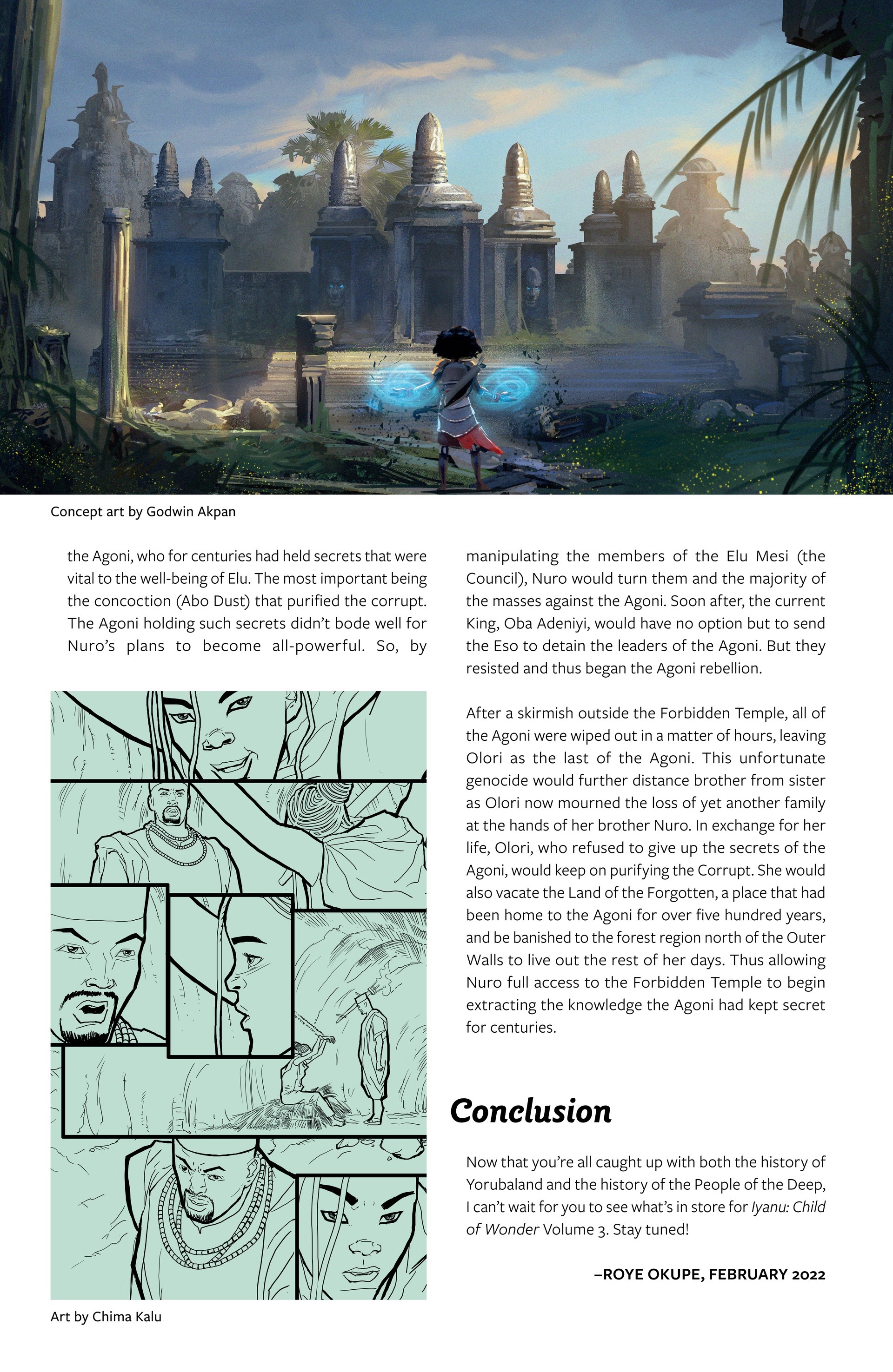 Read online Iyanu: Child of Wonder comic -  Issue # TPB 2 - 140