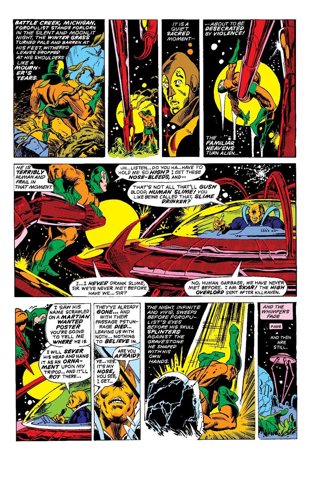 Read online Killraven Epic Collection: Warrior of the Worlds comic -  Issue # TPB (Part 2) - 90