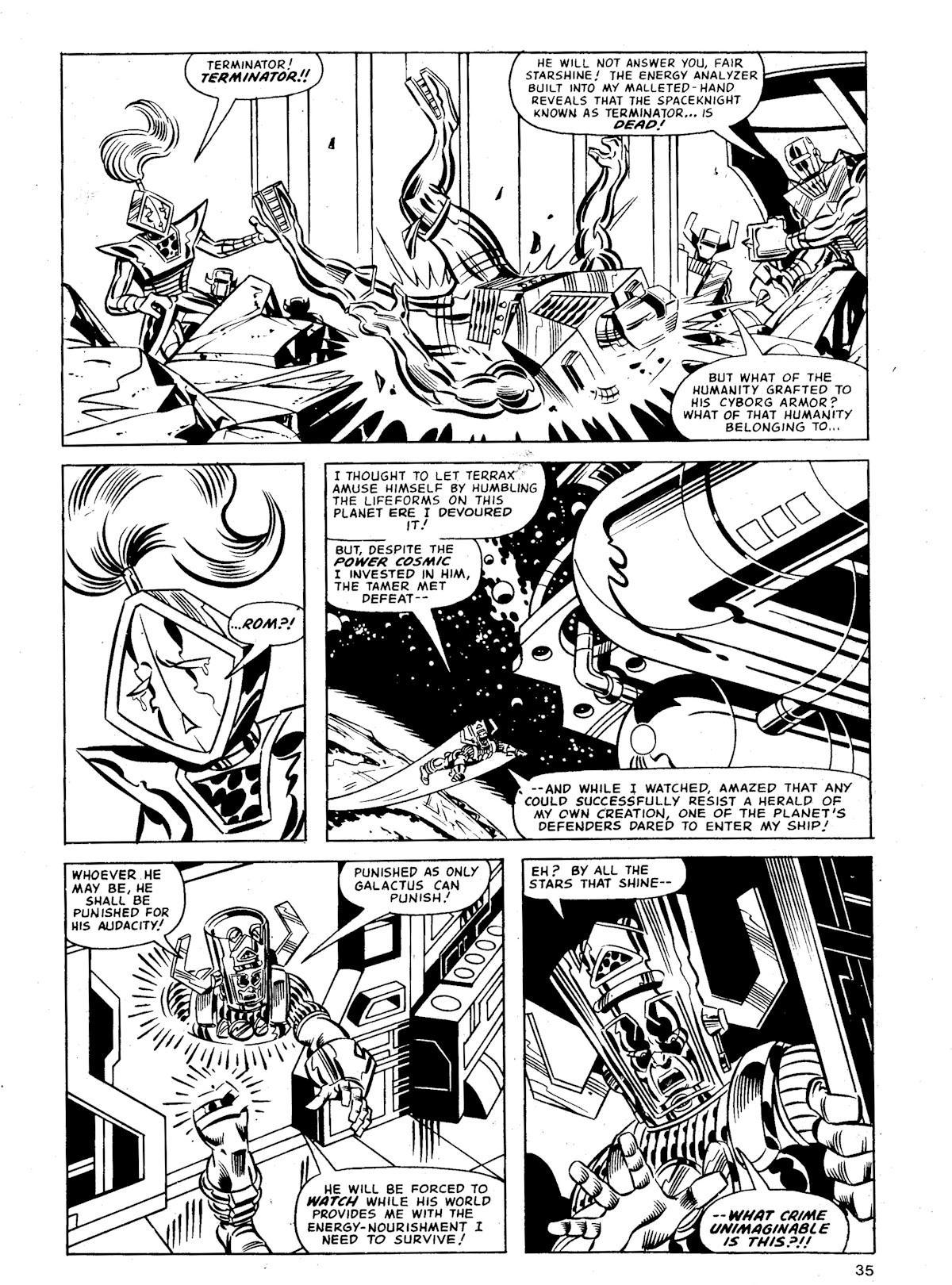 Read online Star Wars Weekly comic -  Issue #166 - 35