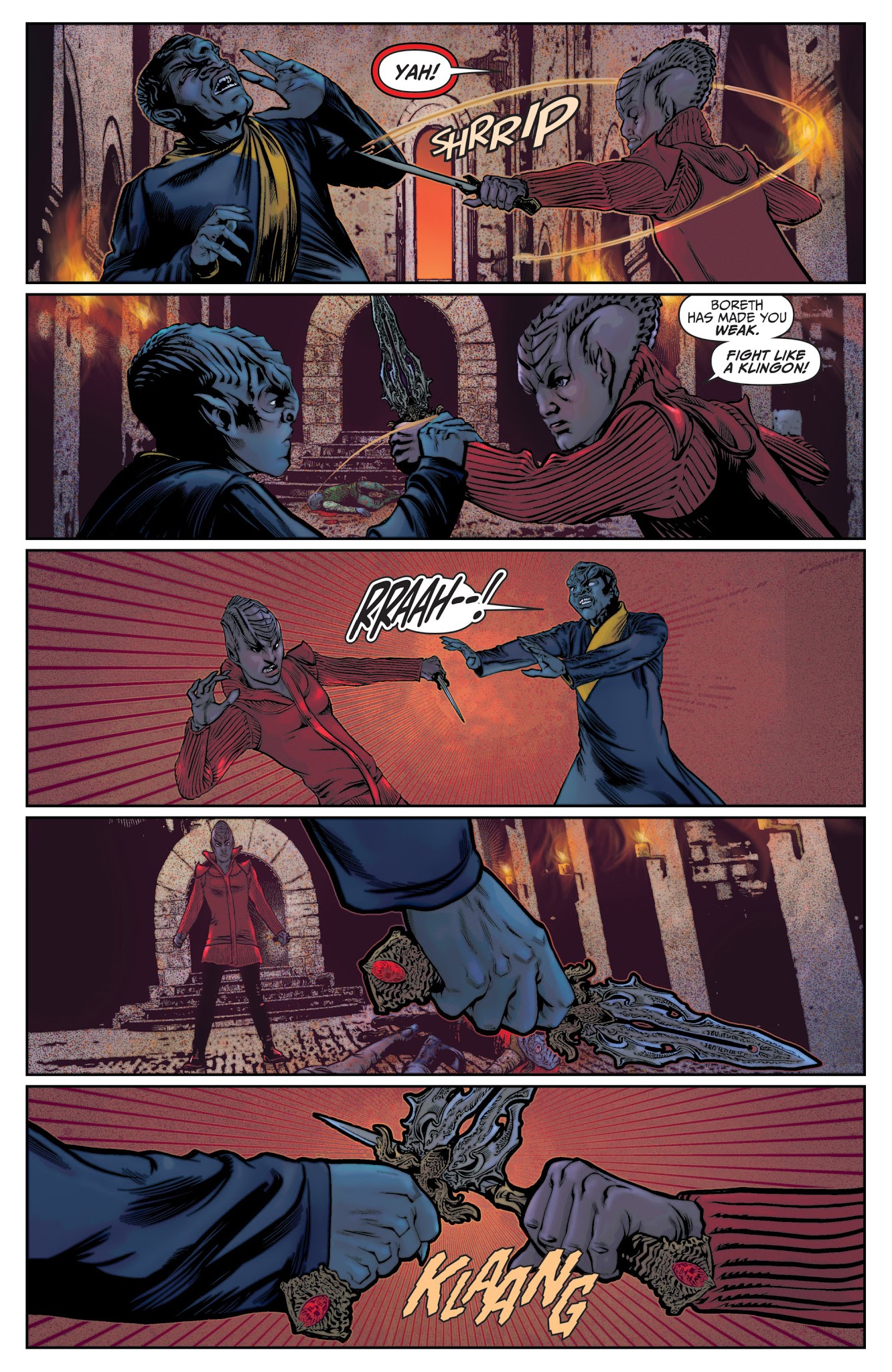 Read online Star Trek: Discovery: The Light of Kahless comic -  Issue #3 - 8