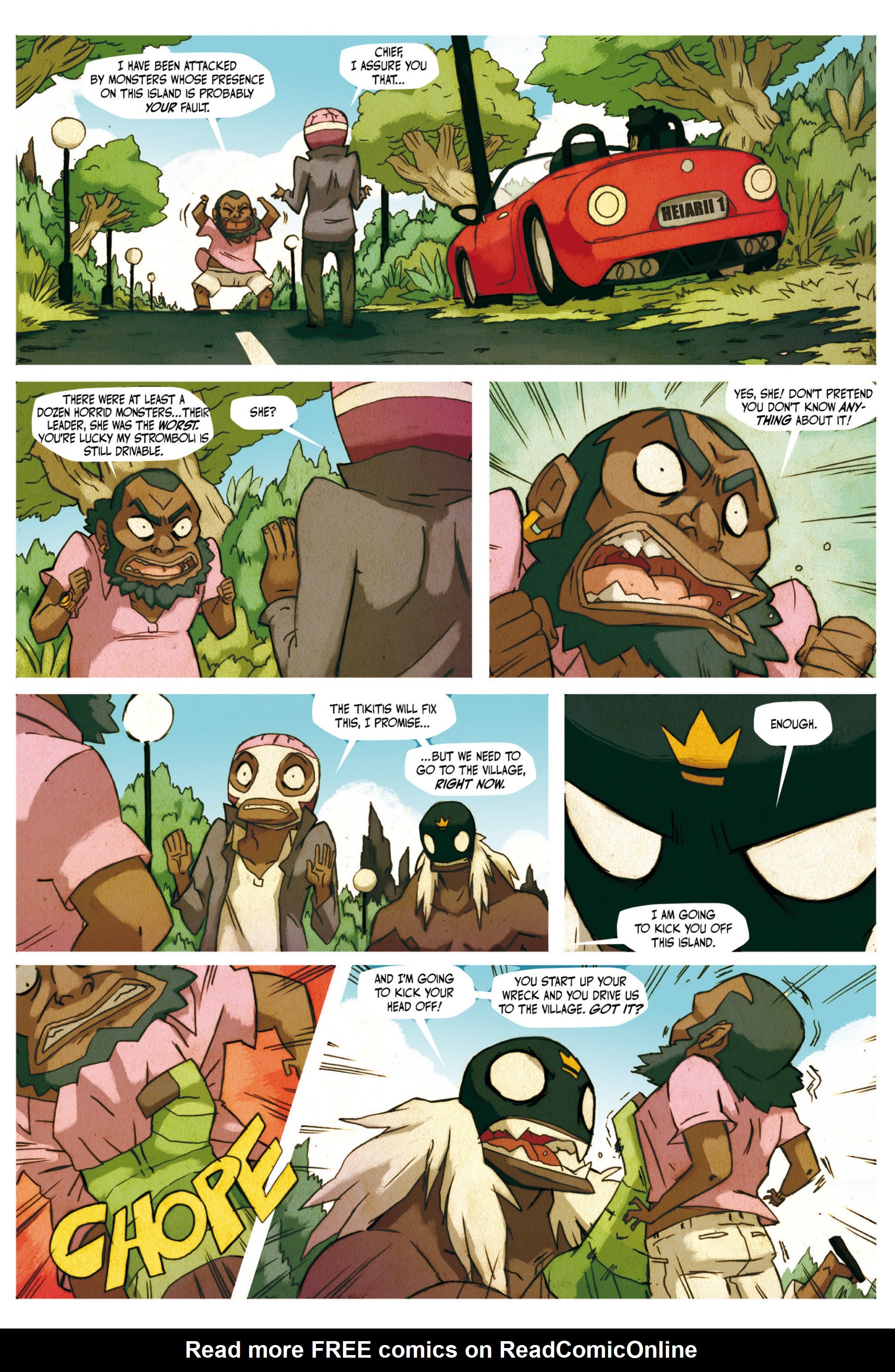 Read online The Tikitis comic -  Issue #2 - 26