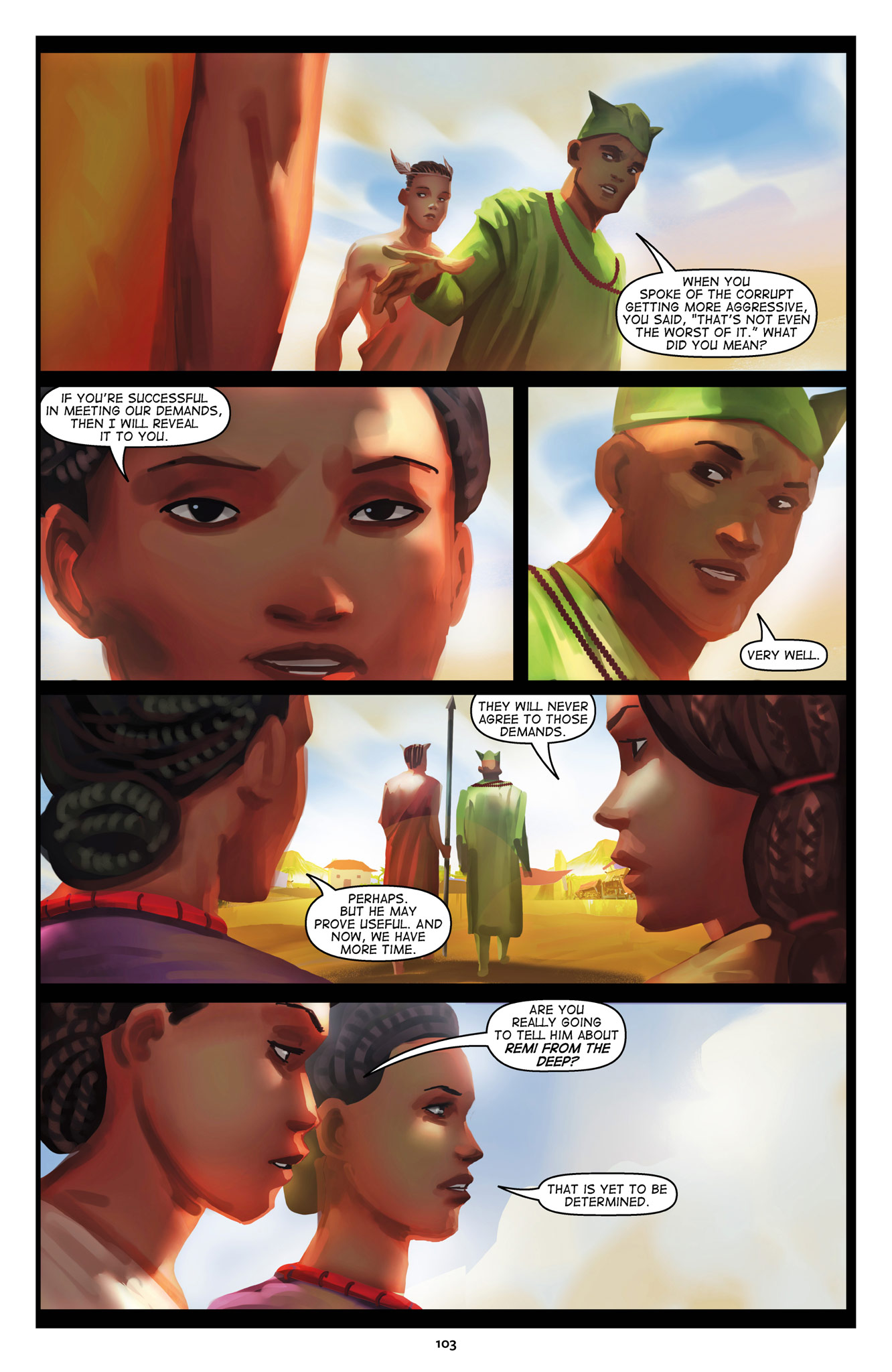 Read online Iyanu: Child of Wonder comic -  Issue # TPB 1 - 100