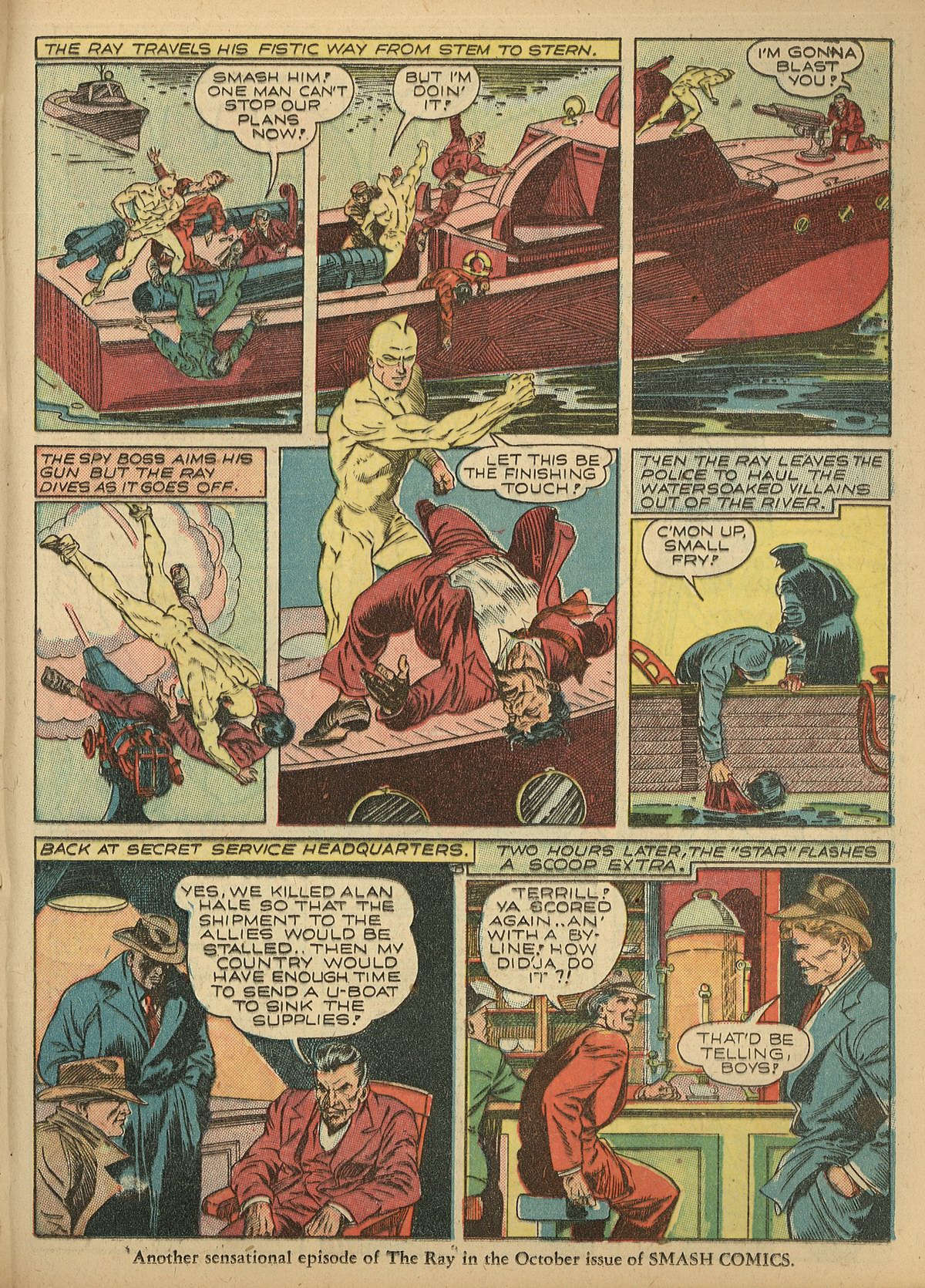 Read online Smash Comics comic -  Issue #26 - 11