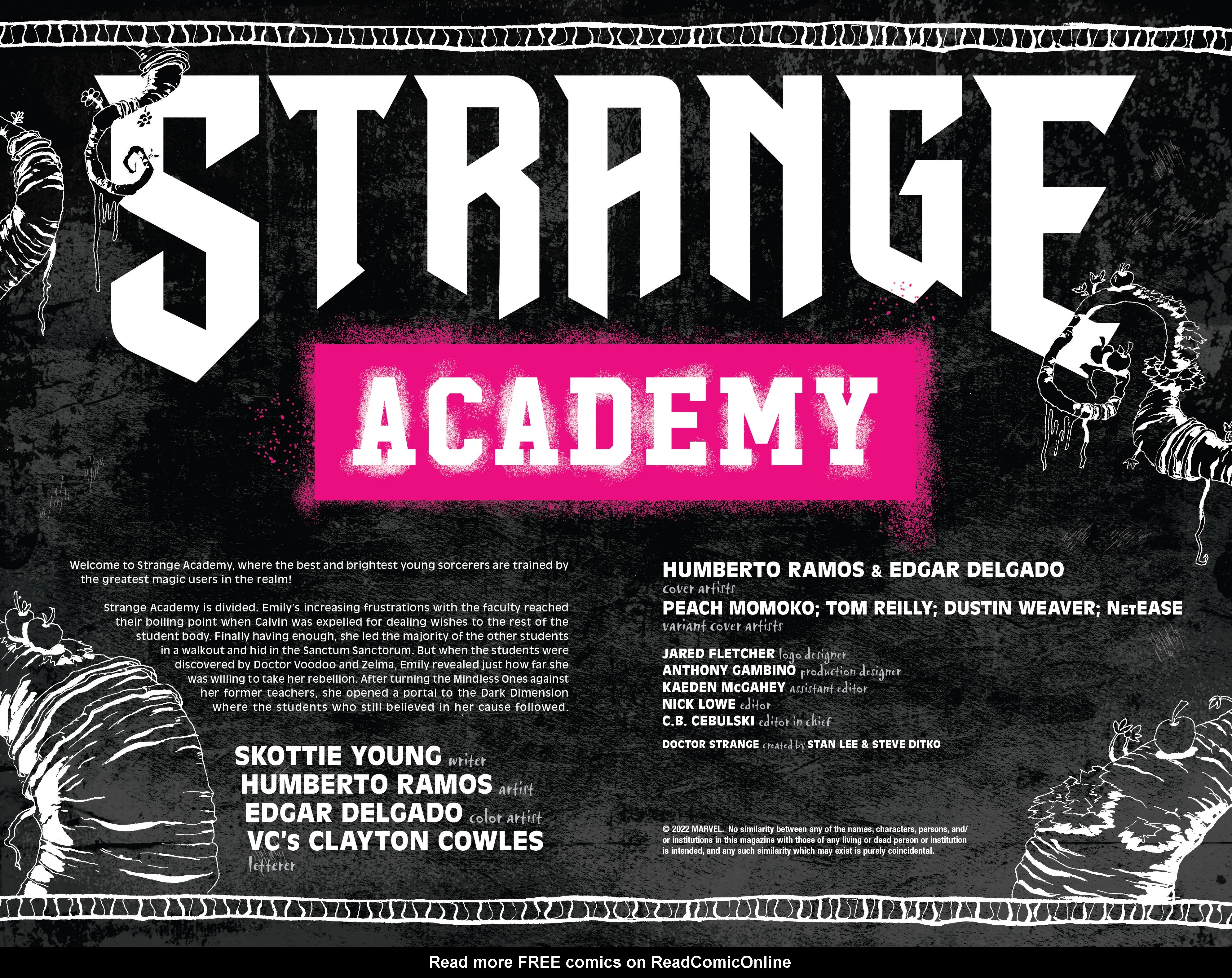 Read online Strange Academy: Finals comic -  Issue #1 - 4