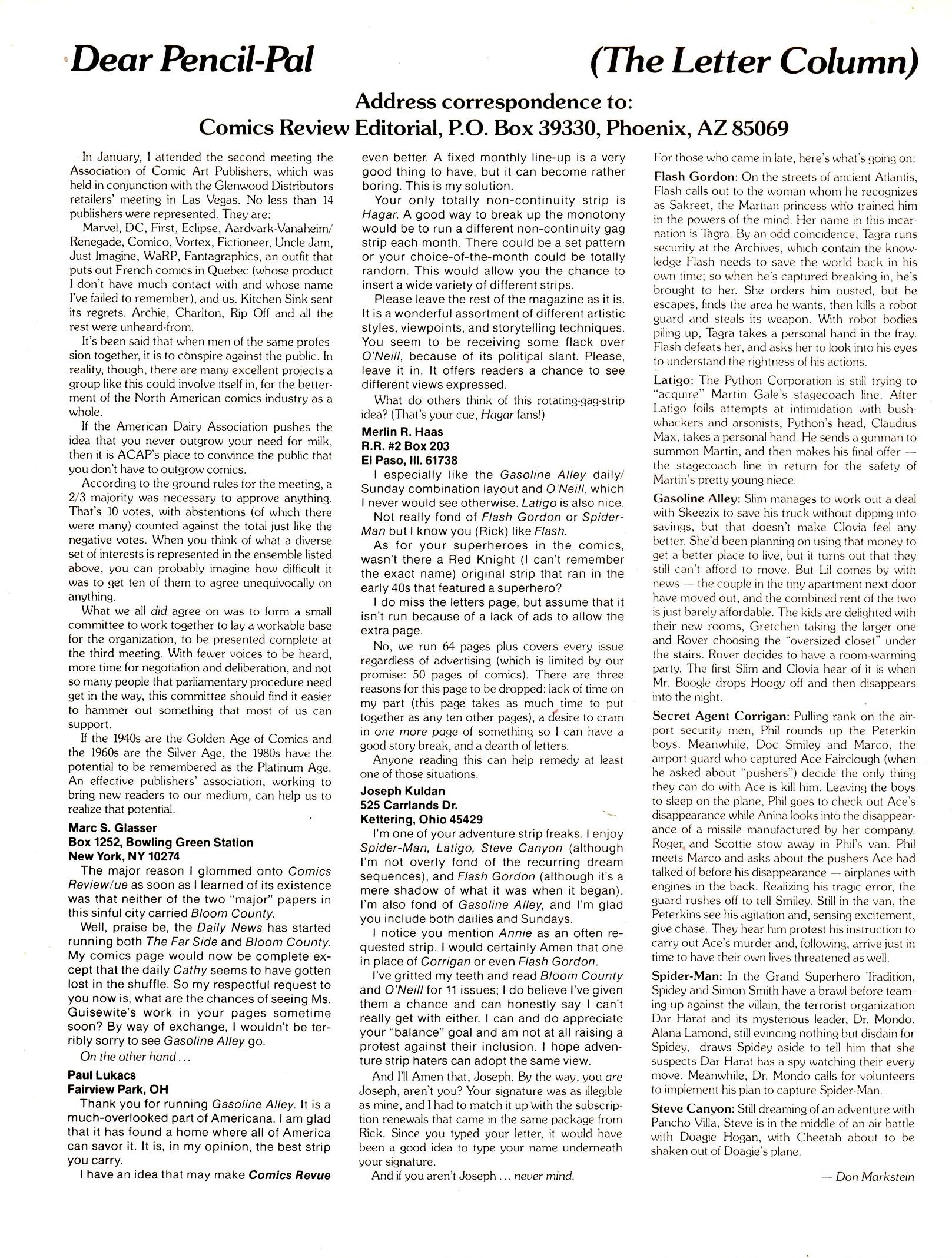 Read online Comics Revue comic -  Issue #13 - 4