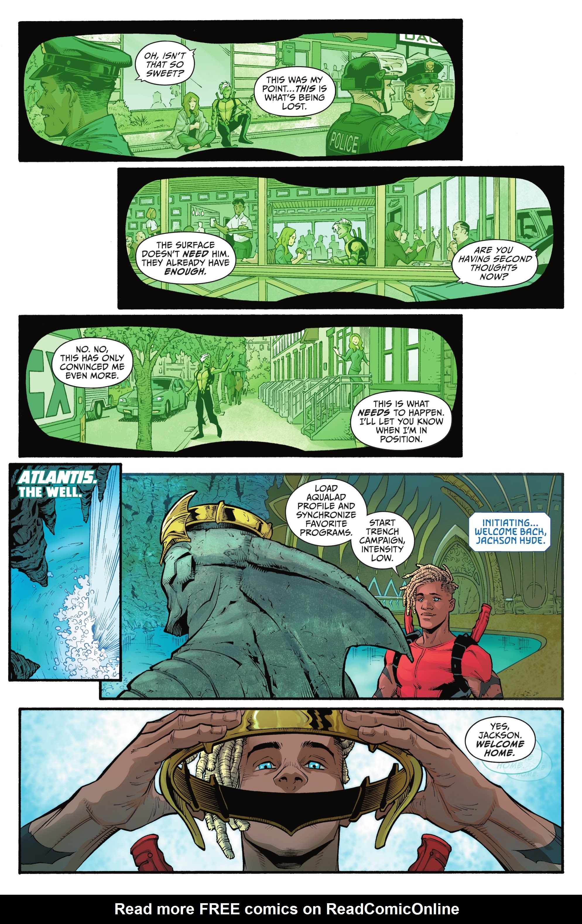 Read online Aquaman: The Becoming comic -  Issue #1 - 18