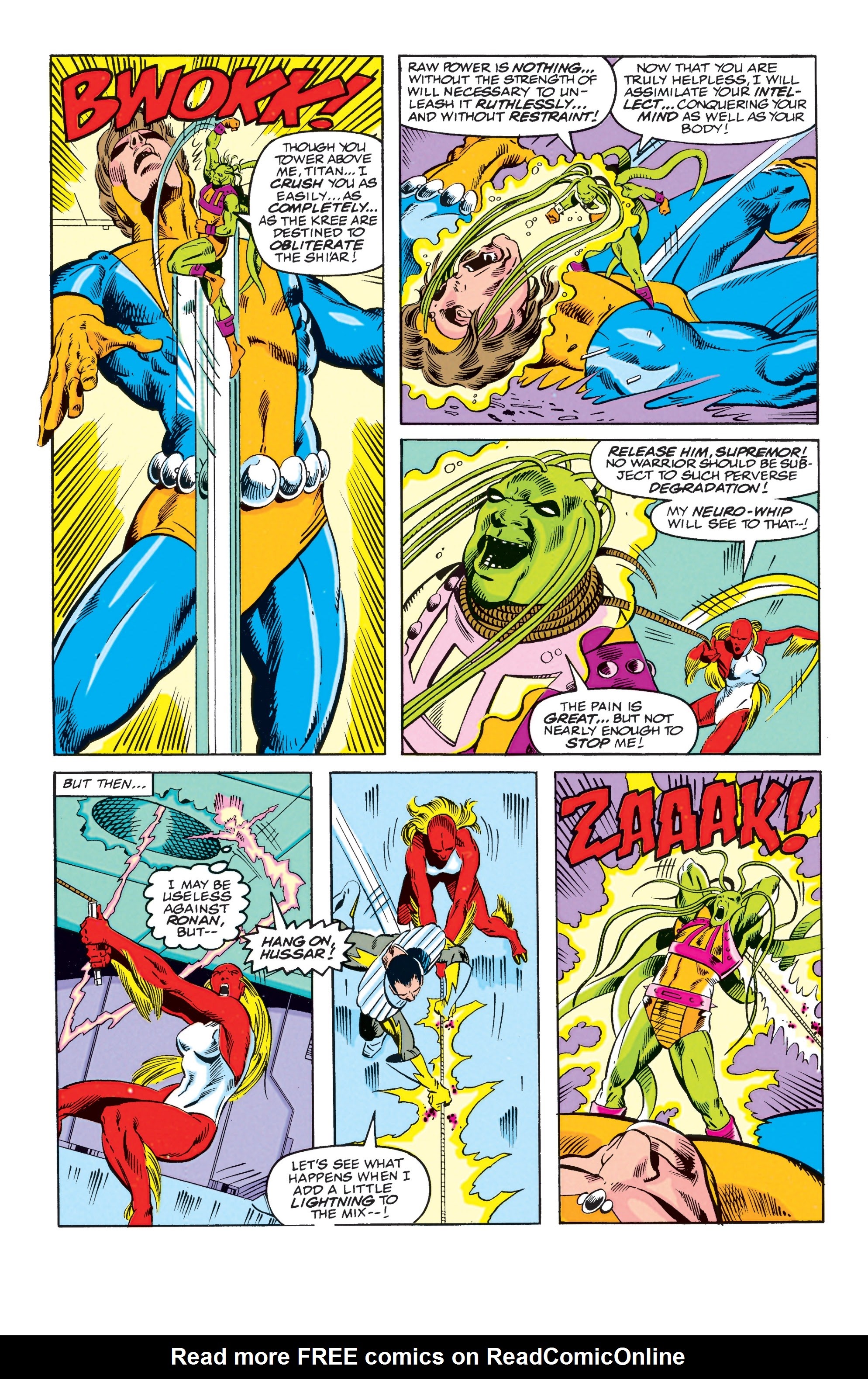 Read online Avengers Epic Collection: Operation Galactic Storm comic -  Issue # TPB (Part 4) - 8