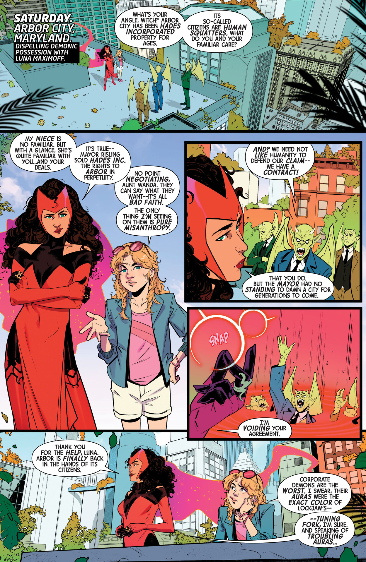 Read online Scarlet Witch (2023) comic -  Issue #9 - 12