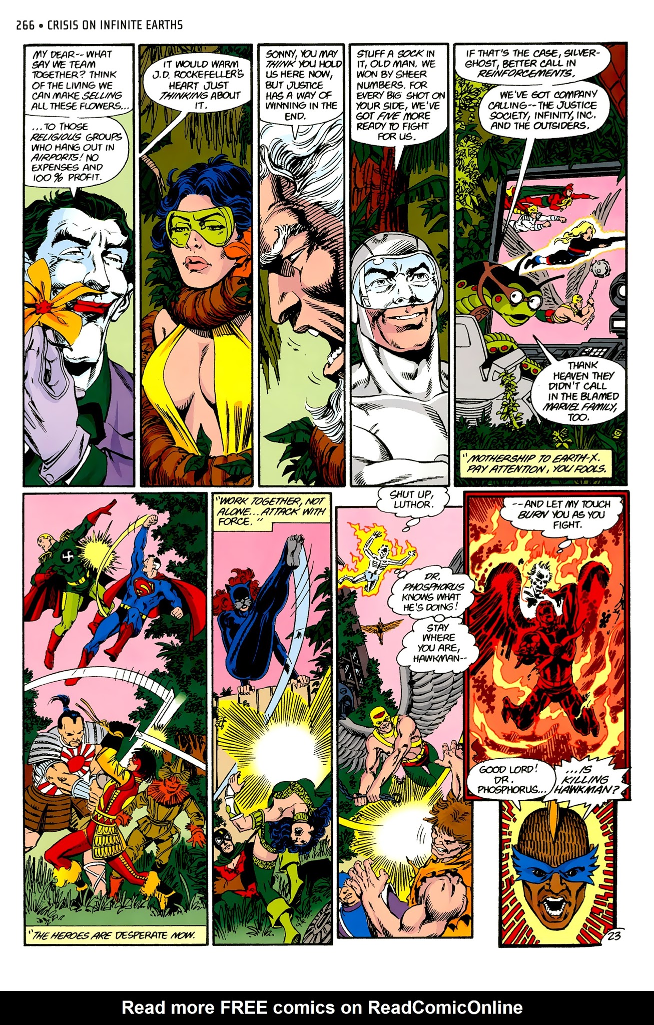 Read online Crisis on Infinite Earths (1985) comic -  Issue # _Absolute Edition 2 - 192