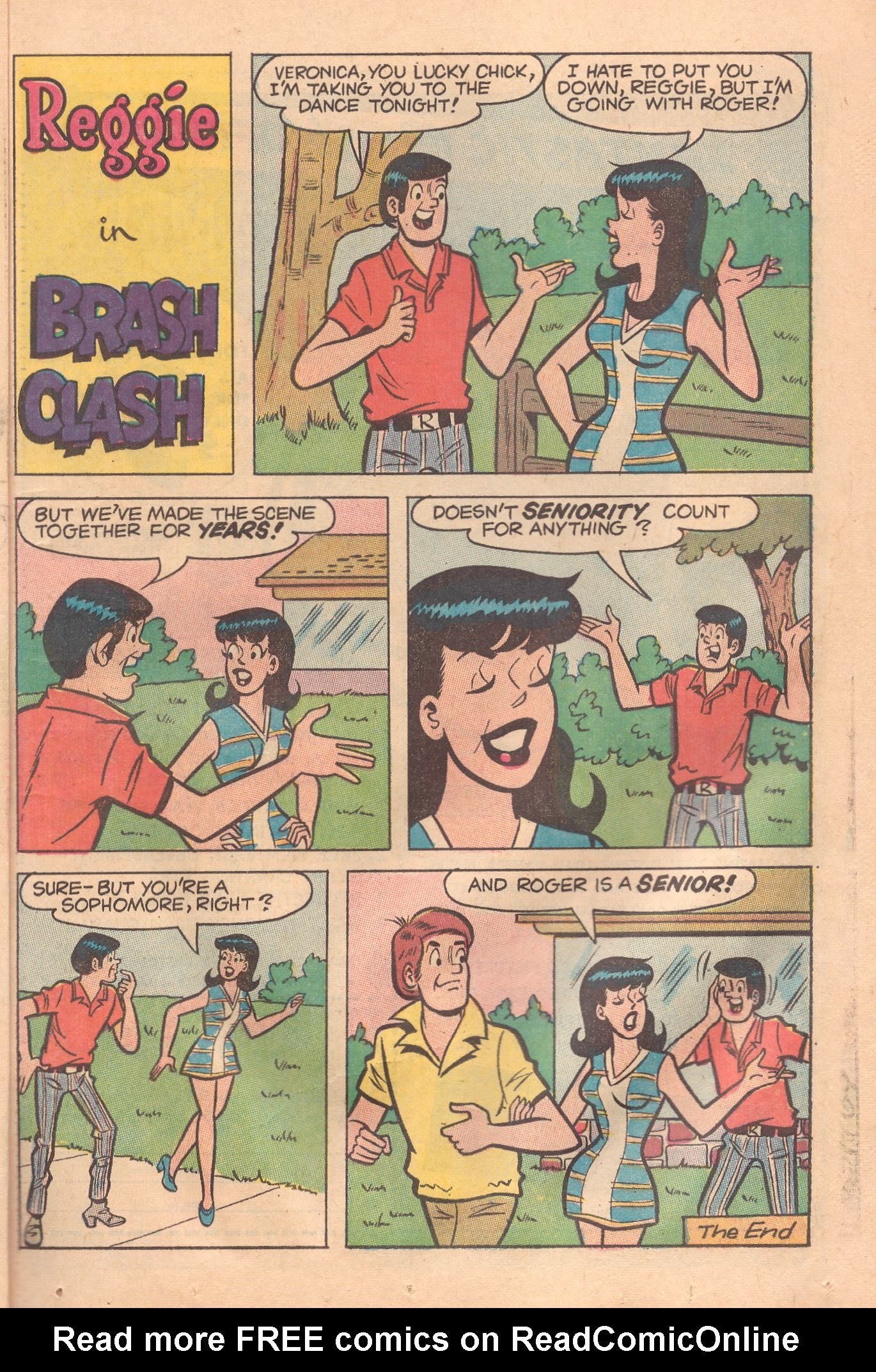 Read online Reggie's Wise Guy Jokes comic -  Issue #10 - 11