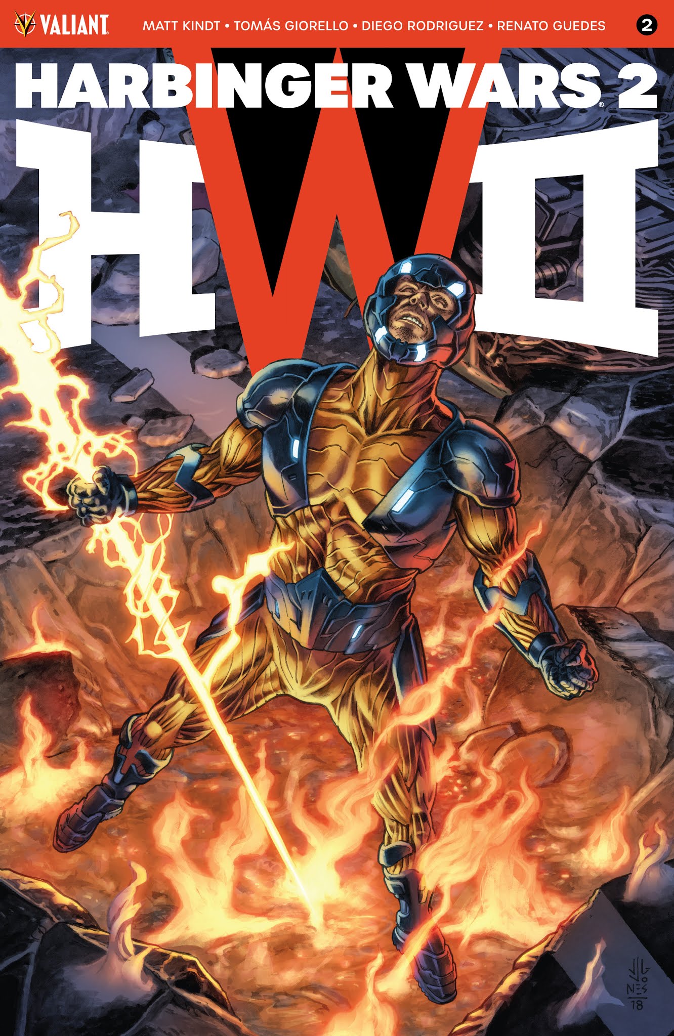 Read online Harbinger Wars 2 comic -  Issue #2 - 1