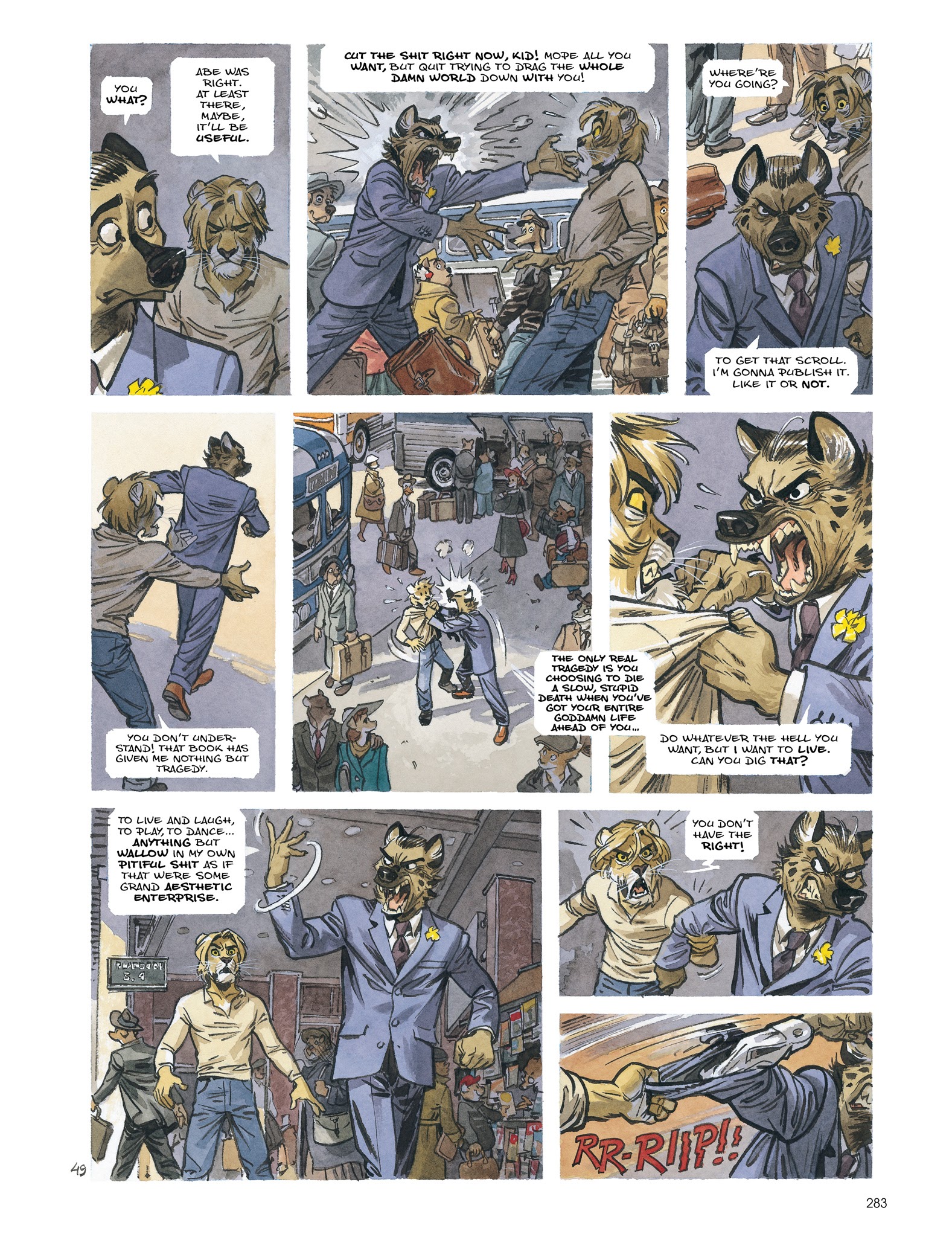 Read online Blacksad: The Collected Stories comic -  Issue # TPB (Part 3) - 85