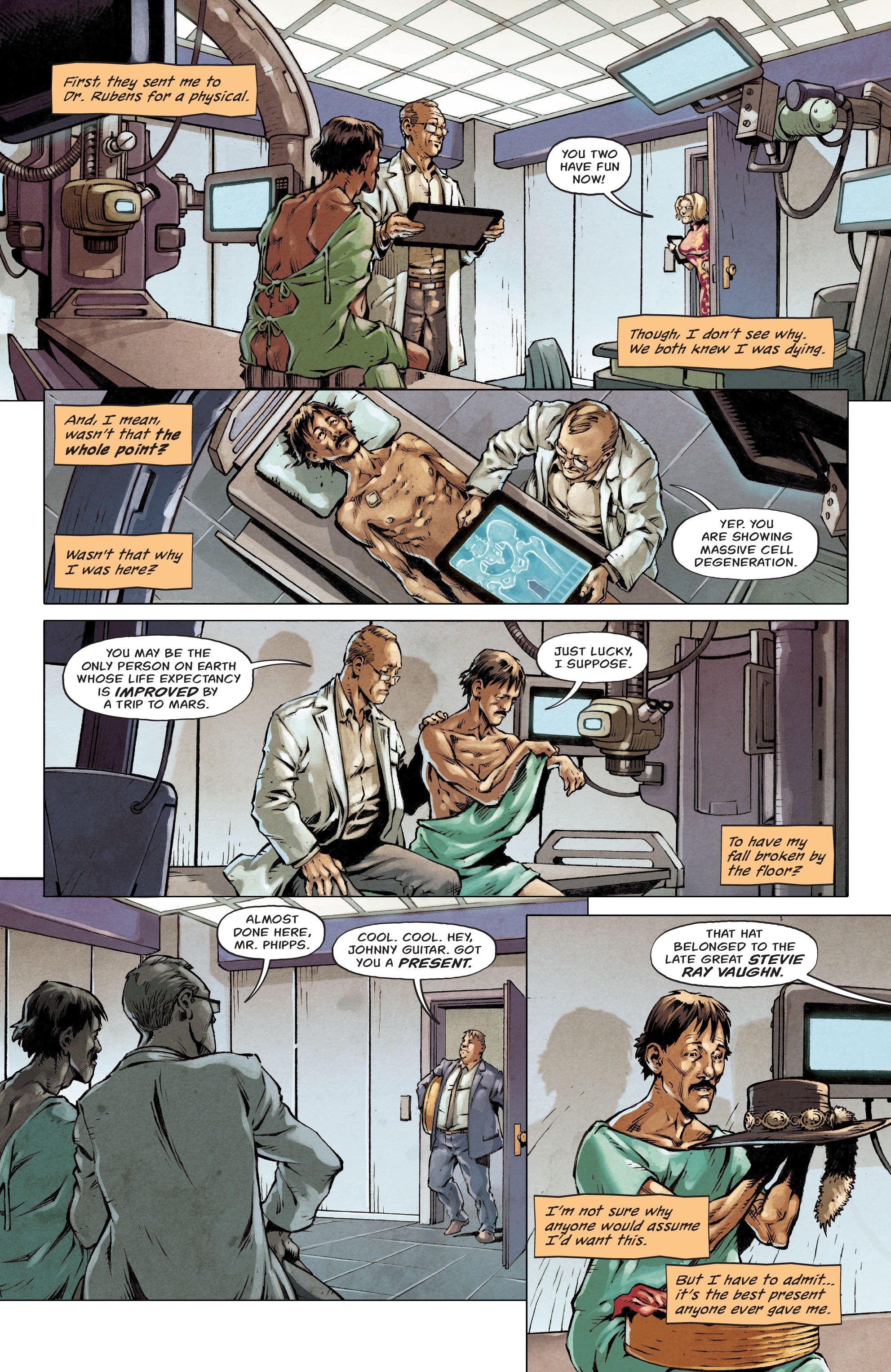Read online Traveling To Mars comic -  Issue #1 - 17