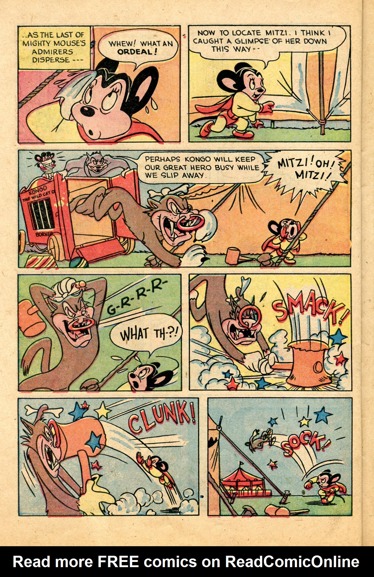 Read online Paul Terry's Mighty Mouse Comics comic -  Issue #25 - 32