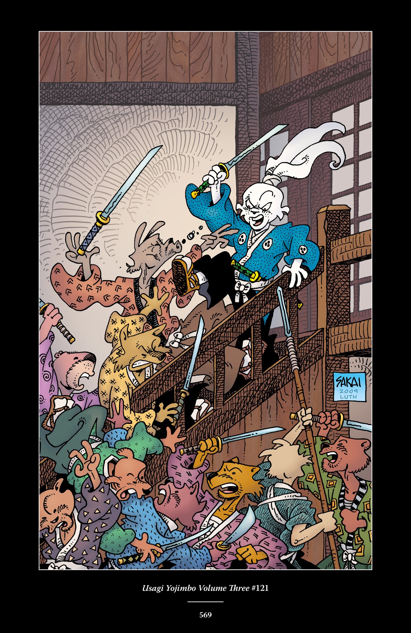 Read online The Usagi Yojimbo Saga comic -  Issue # TPB 7 - 560