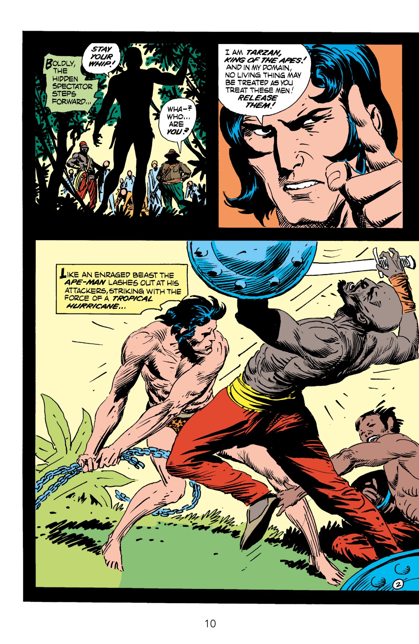 Read online Edgar Rice Burroughs' Tarzan The Joe Kubert Years comic -  Issue # TPB 2 (Part 1) - 12