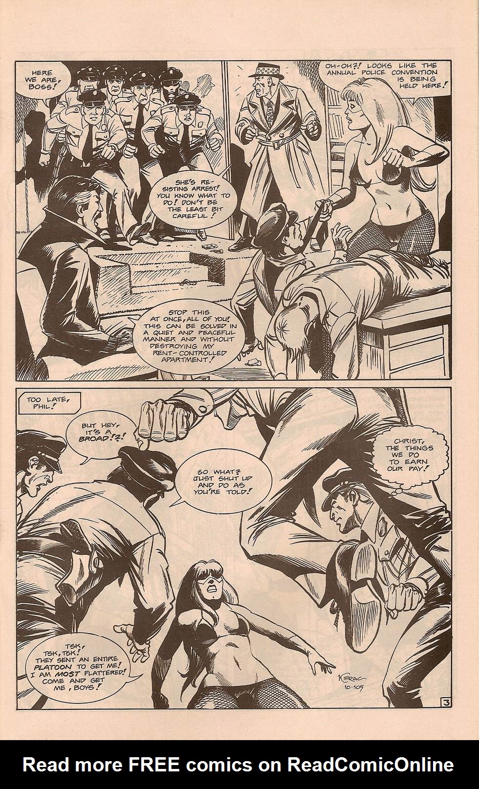 Read online Cat Claw comic -  Issue #4 - 15