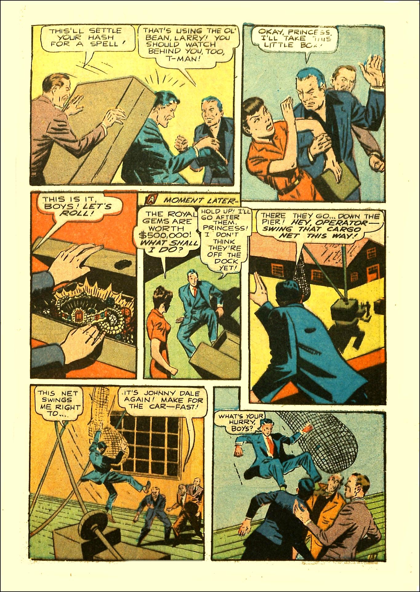 Read online Exciting Comics comic -  Issue #64 - 45