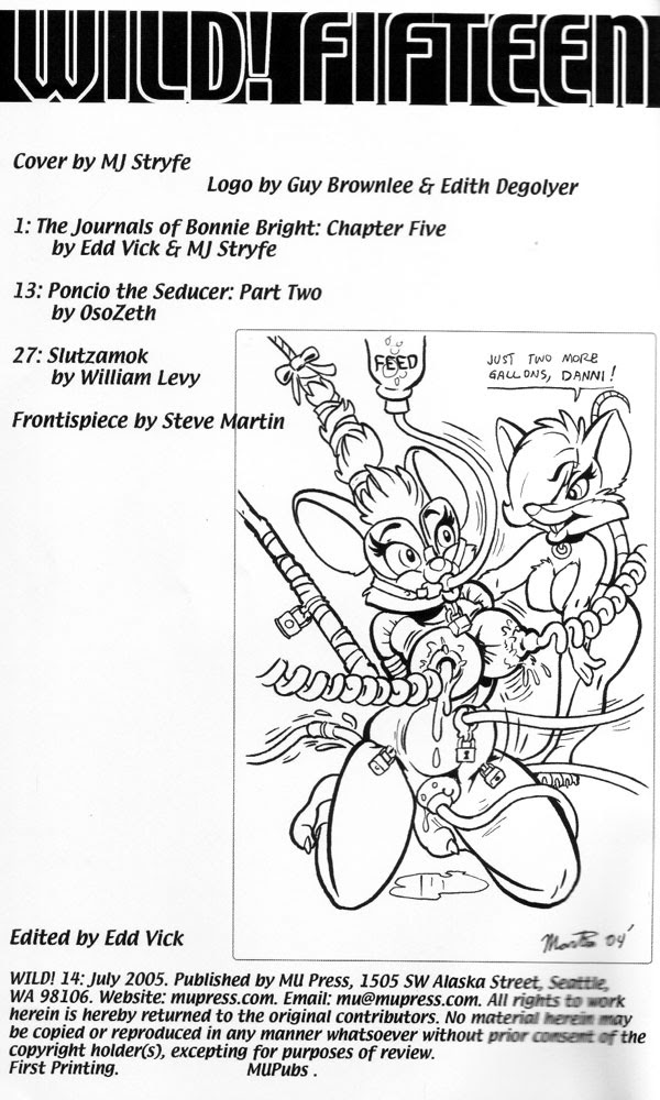 Read online Wild! (2003) comic -  Issue #15 - 2