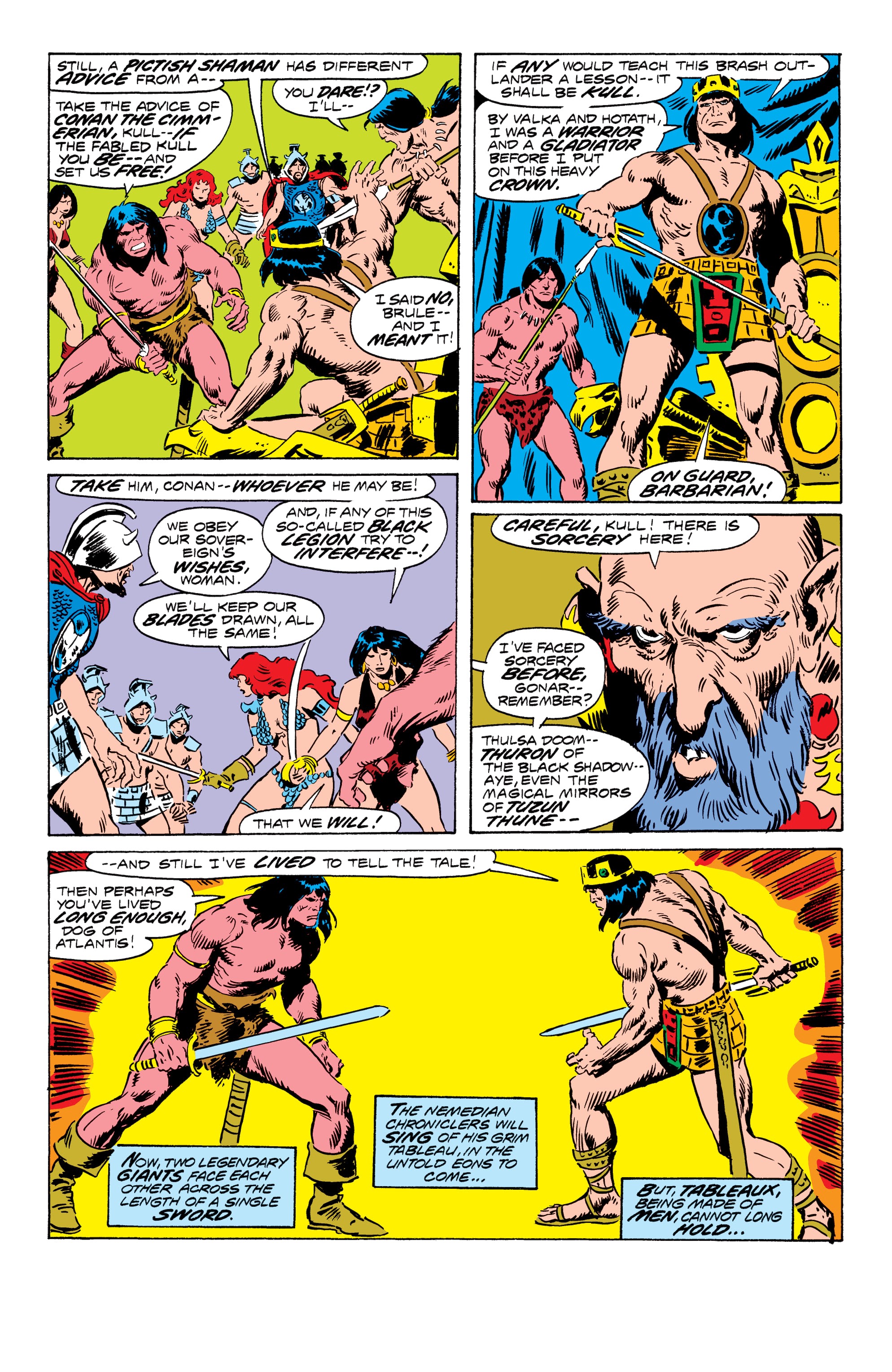 Read online Conan the Barbarian Epic Collection: The Original Marvel Years - Of Once and Future Kings comic -  Issue # TPB (Part 2) - 65