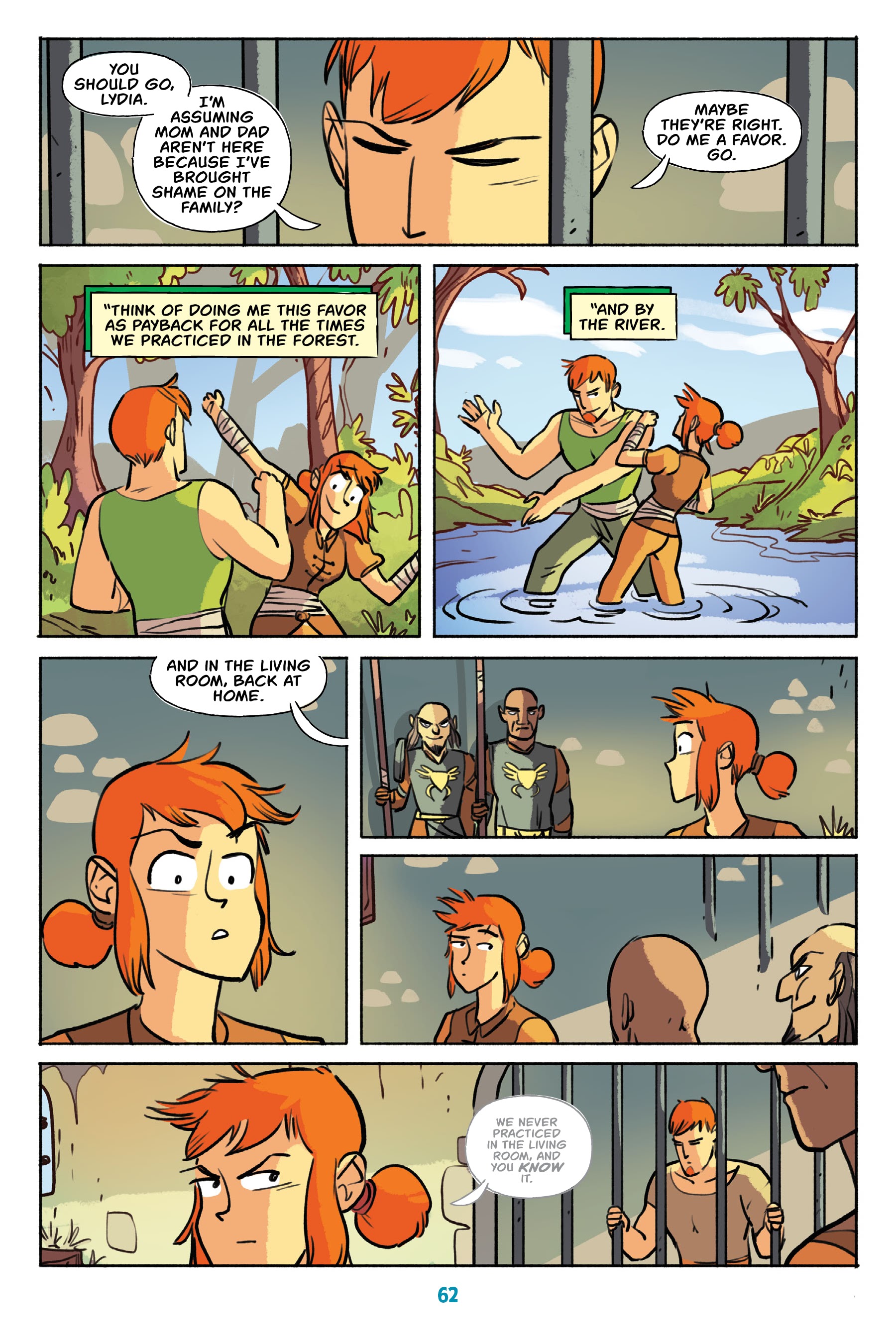 Read online Wrassle Castle comic -  Issue #1 - 61