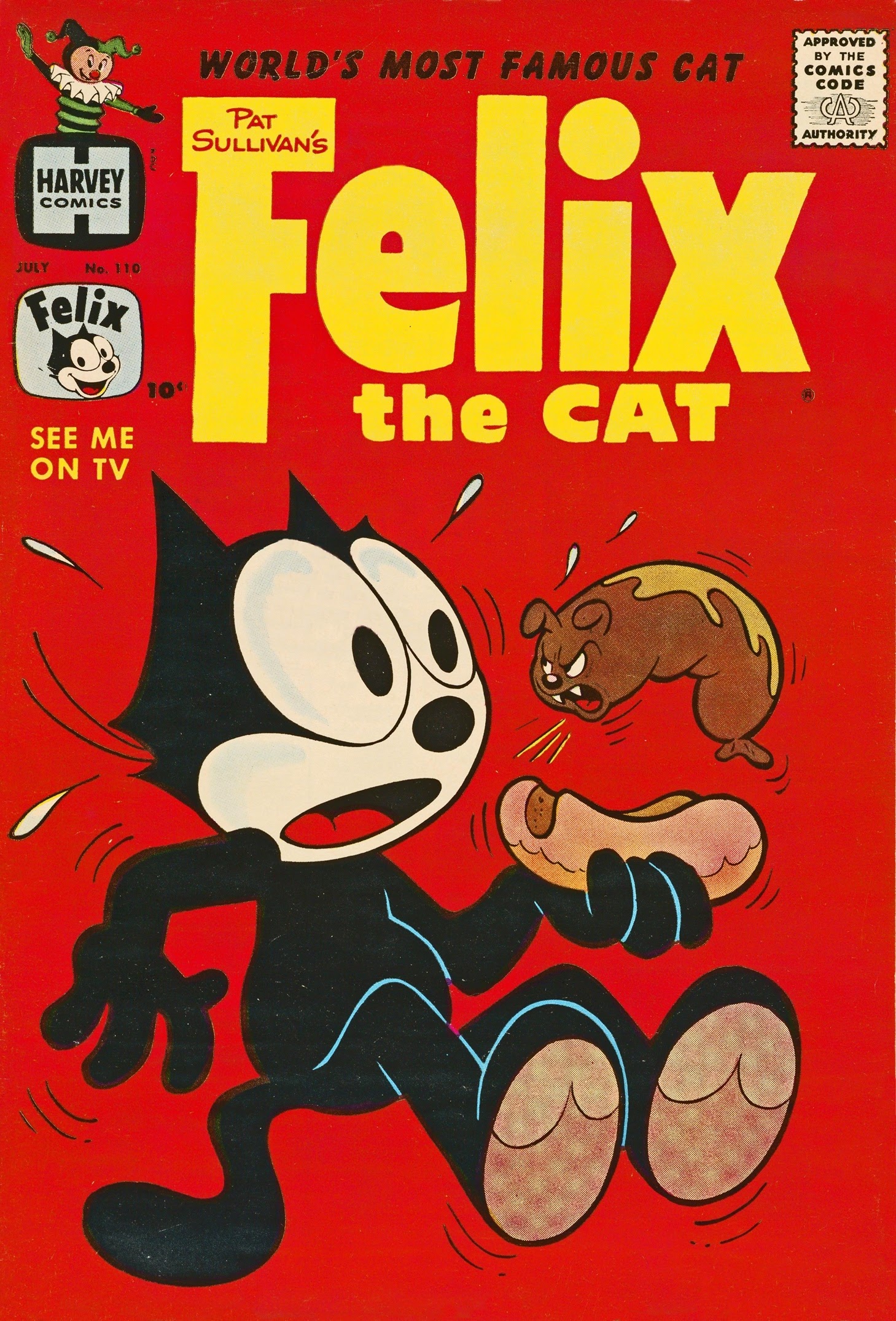 Read online Felix the Cat (1955) comic -  Issue #110 - 1