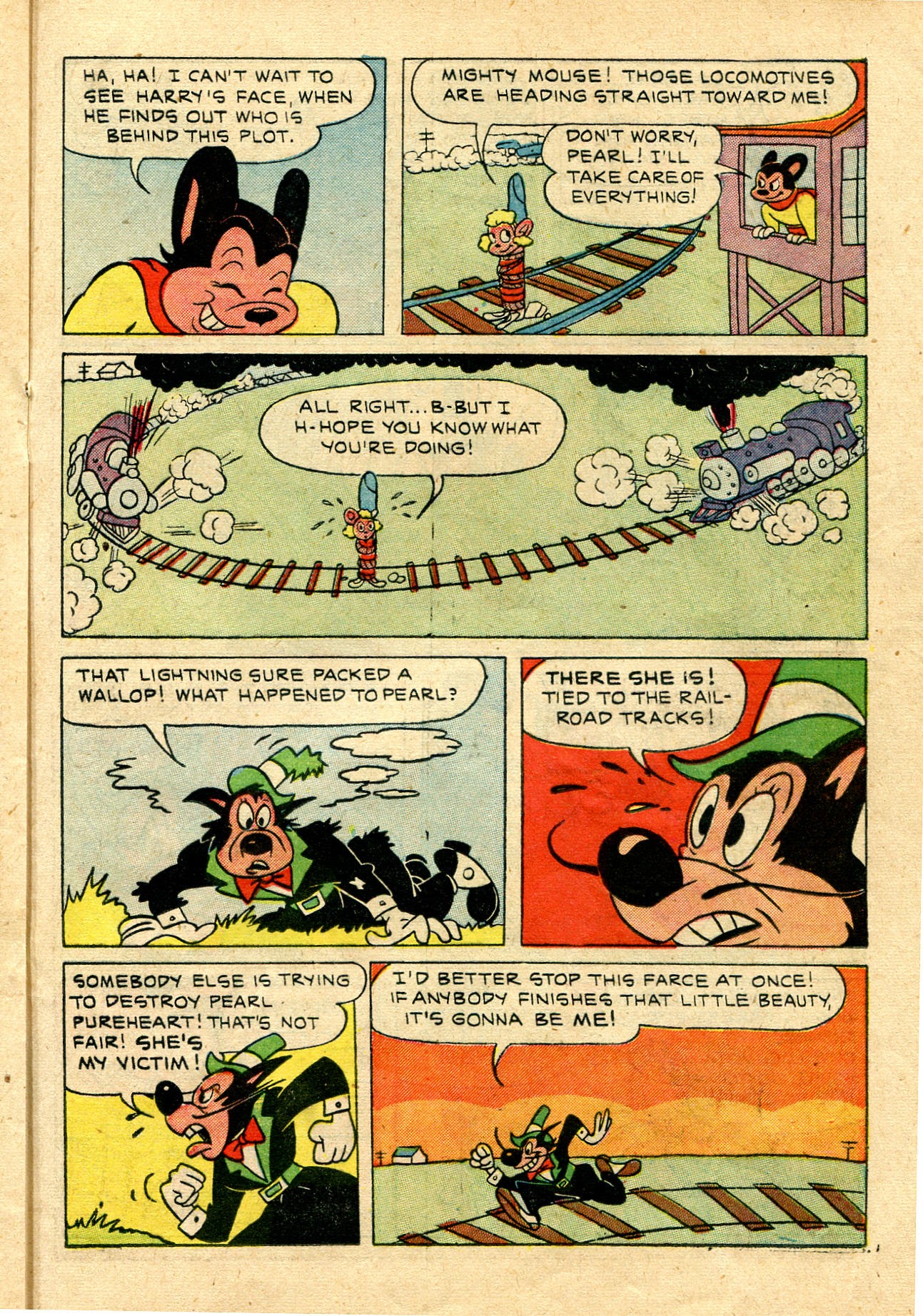 Read online Paul Terry's Mighty Mouse Comics comic -  Issue #22 - 29